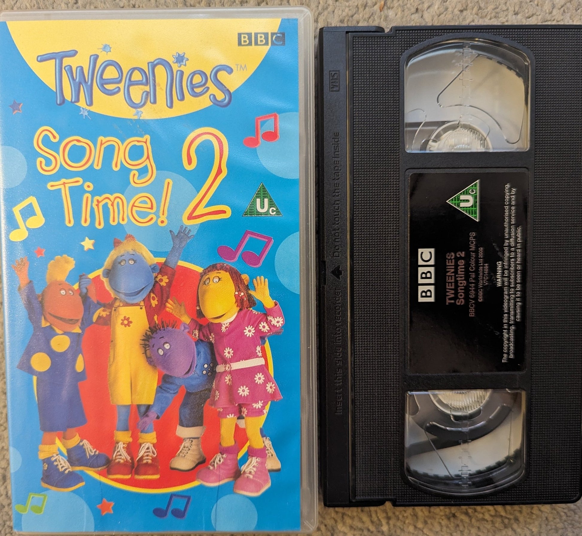 Tweenies Song Time 2 VHS Video - Flippin Retro Video Shop