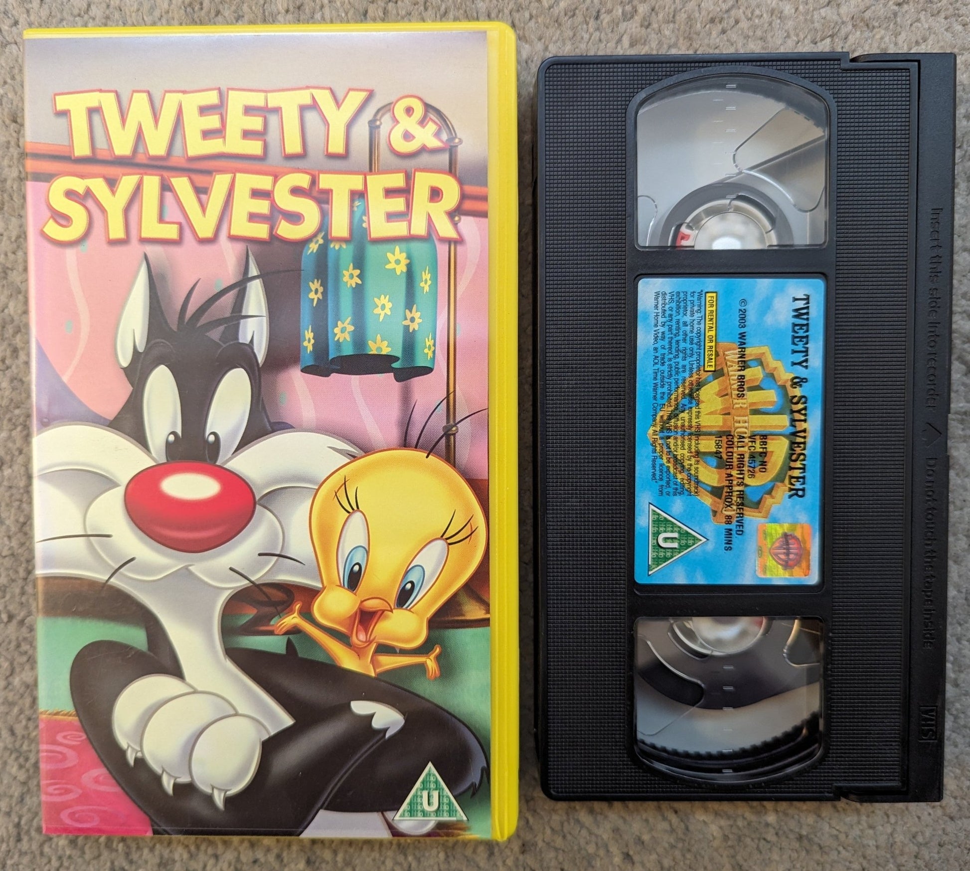 Tweety & Sylvester (2003) VHS Video - Flippin Retro Video Shop