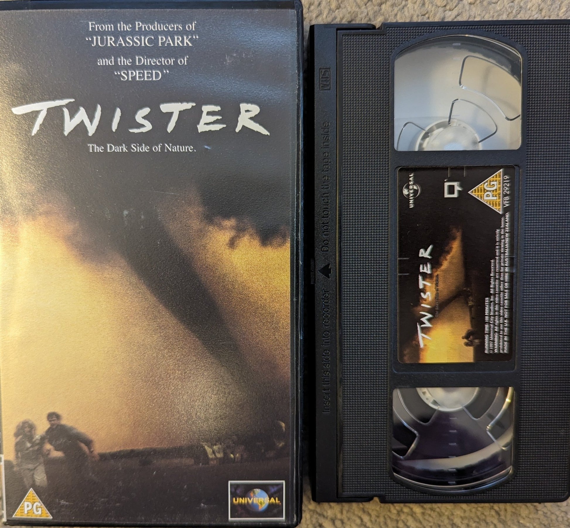 Twister (1996) VHS Video - Flippin Retro Video Shop