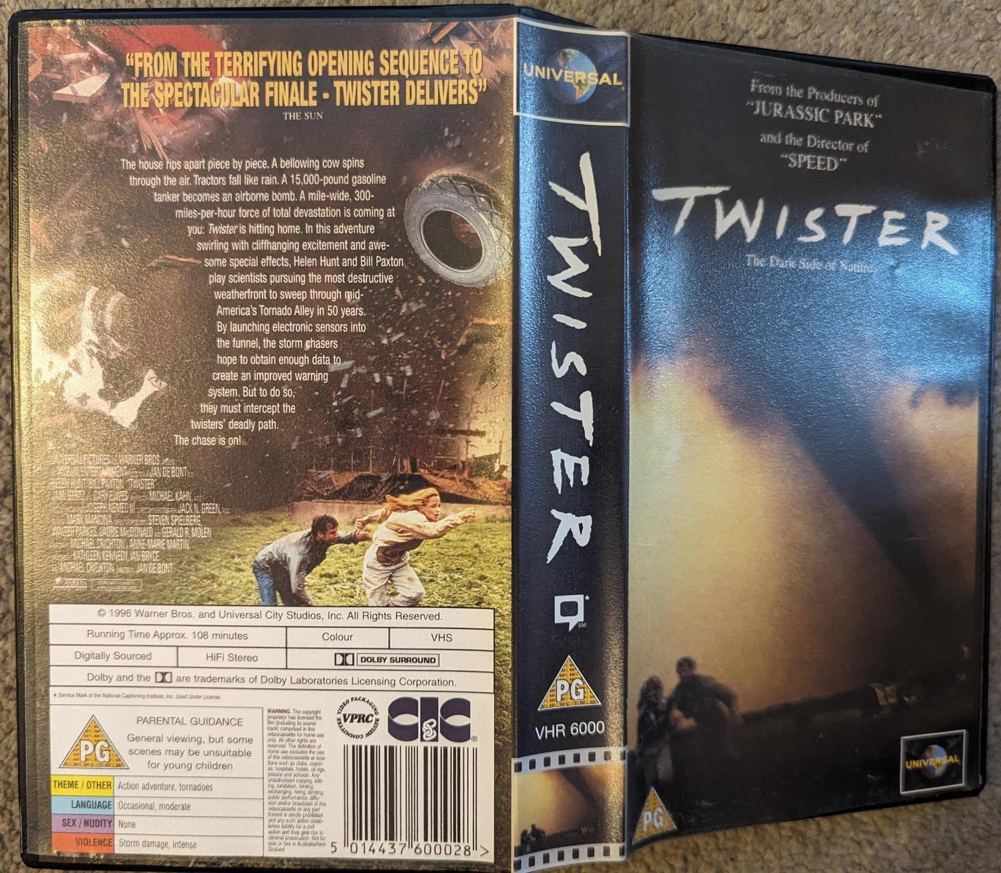 Twister (1996) VHS Video - Flippin Retro Video Shop