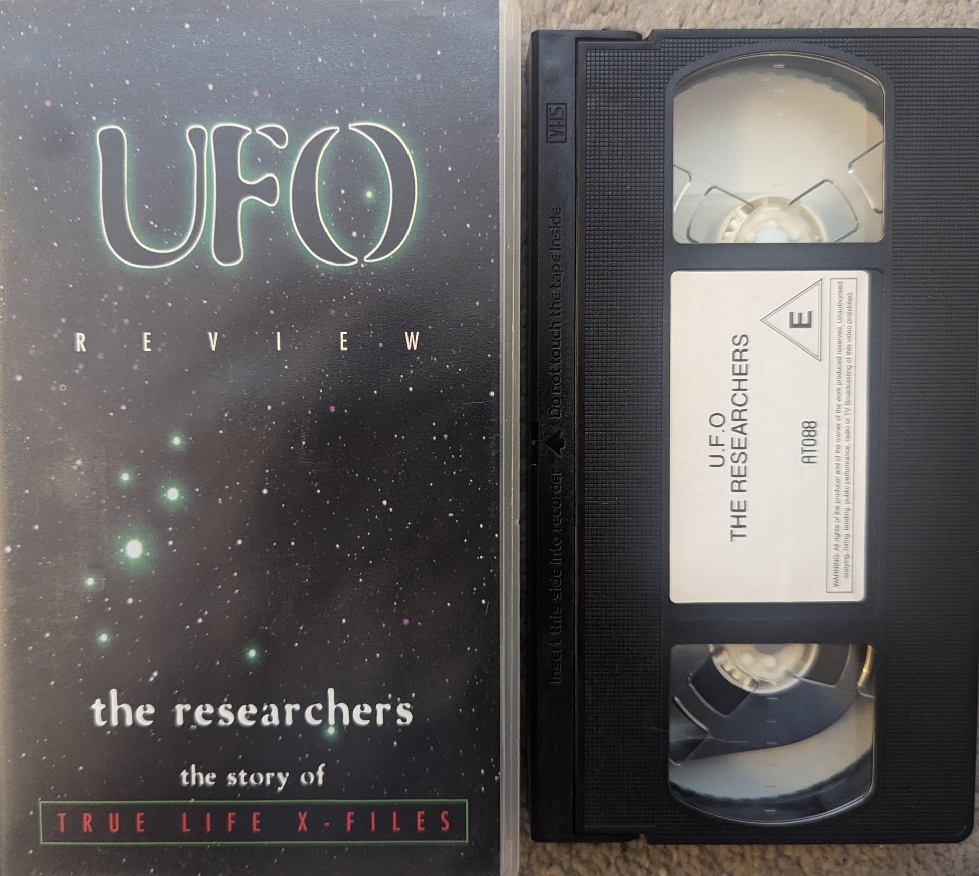 U.F.O The Researchers VHS Video - Flippin Retro Video Shop