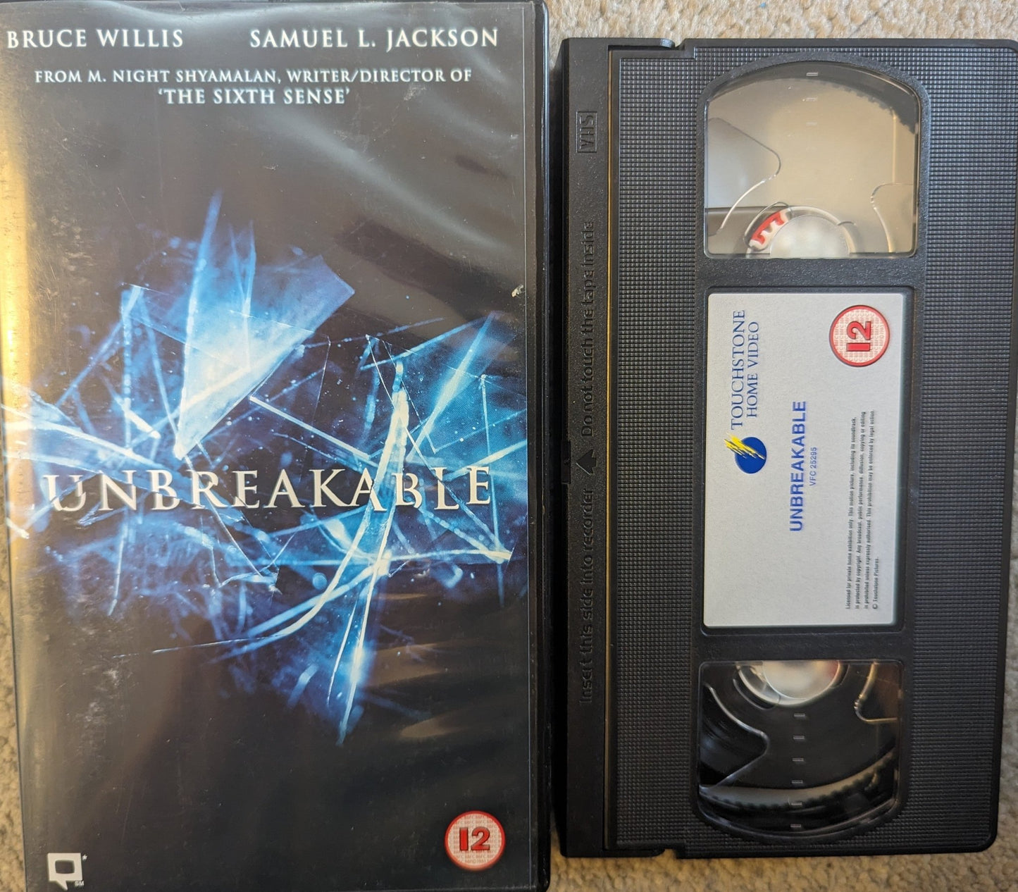 Unbreakable (2000) VHS Video - Flippin Retro Video Shop