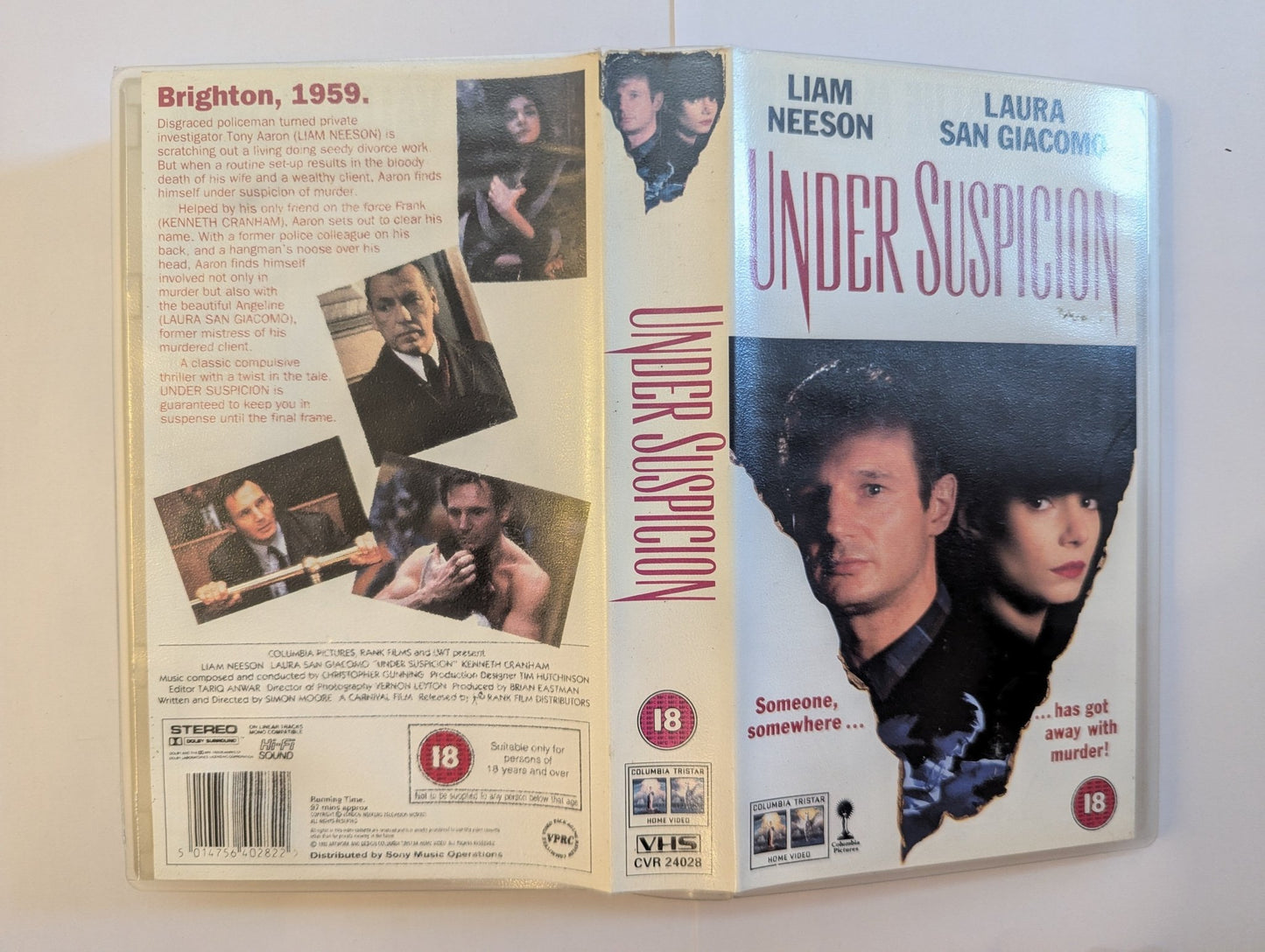 Under Suspicion (1991) VHS Video - Flippin Retro Video Shop