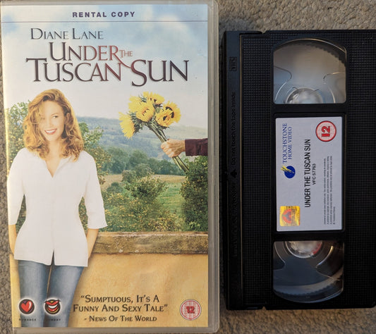 Under The Tuscan Sun (2003) VHS Video Ex Rental - Flippin Retro Video Shop