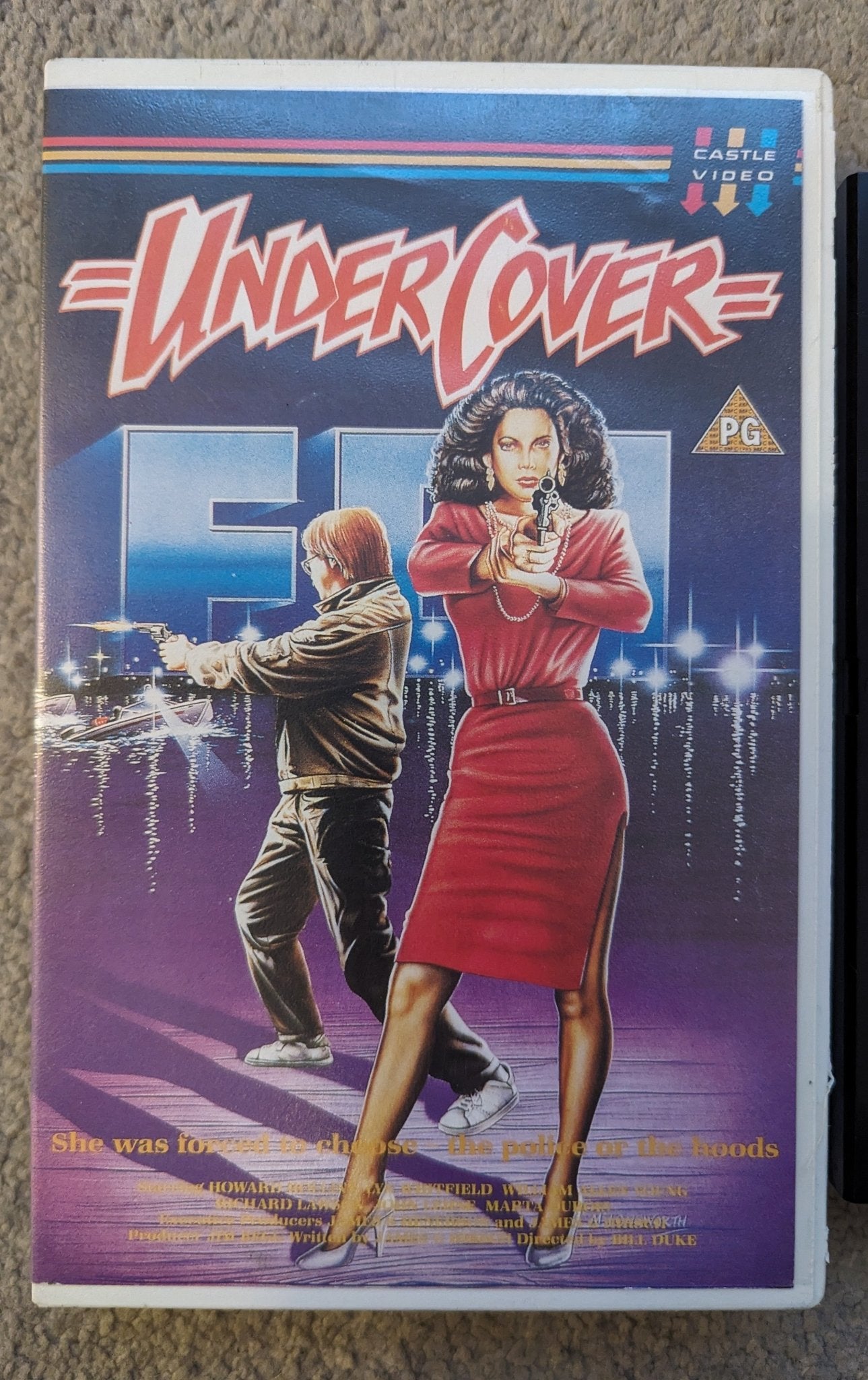 Undercover (1986) VHS Ex Rental - Flippin Retro Video Shop