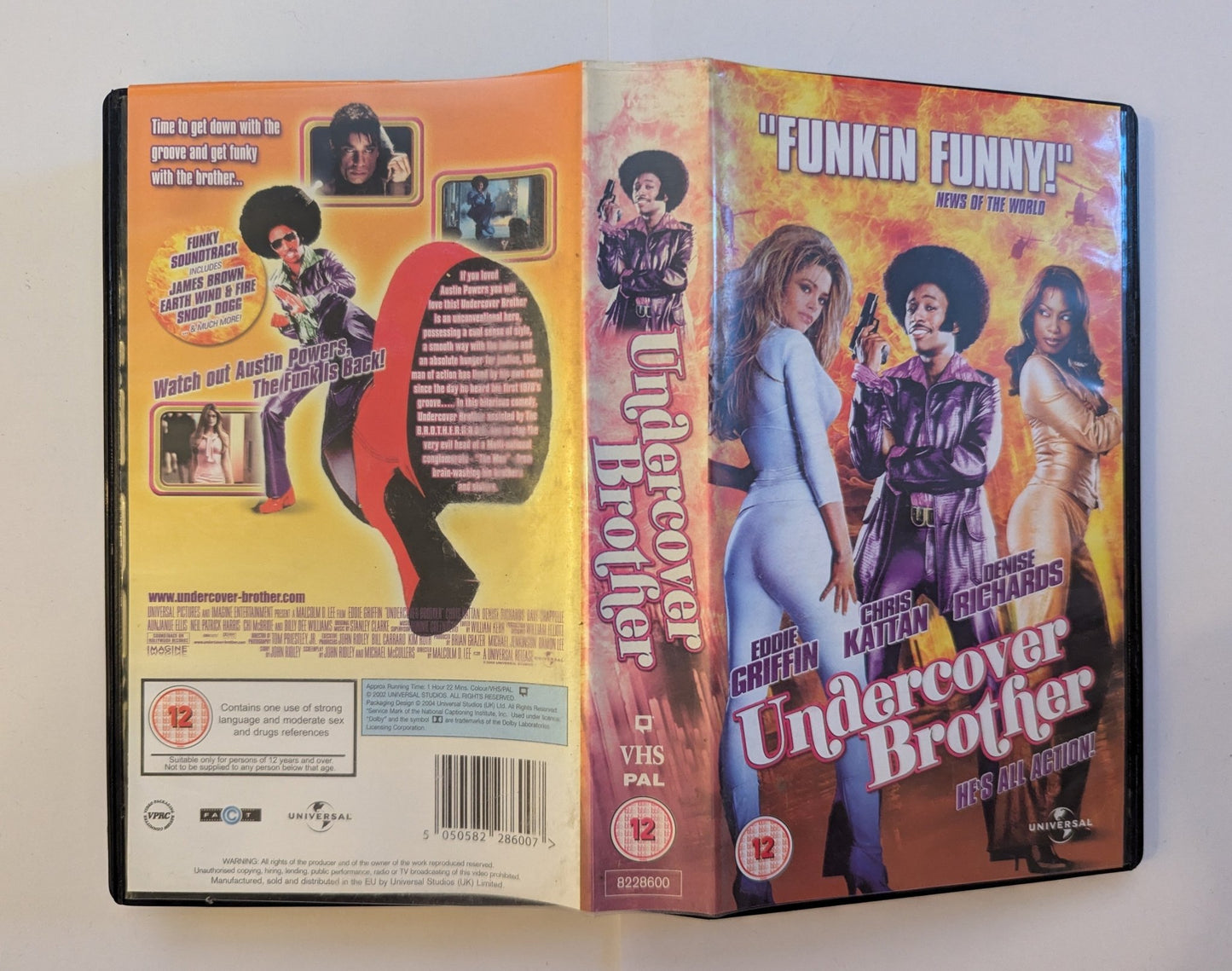 Undercover Brother (2002) VHS Video - Flippin Retro Video Shop