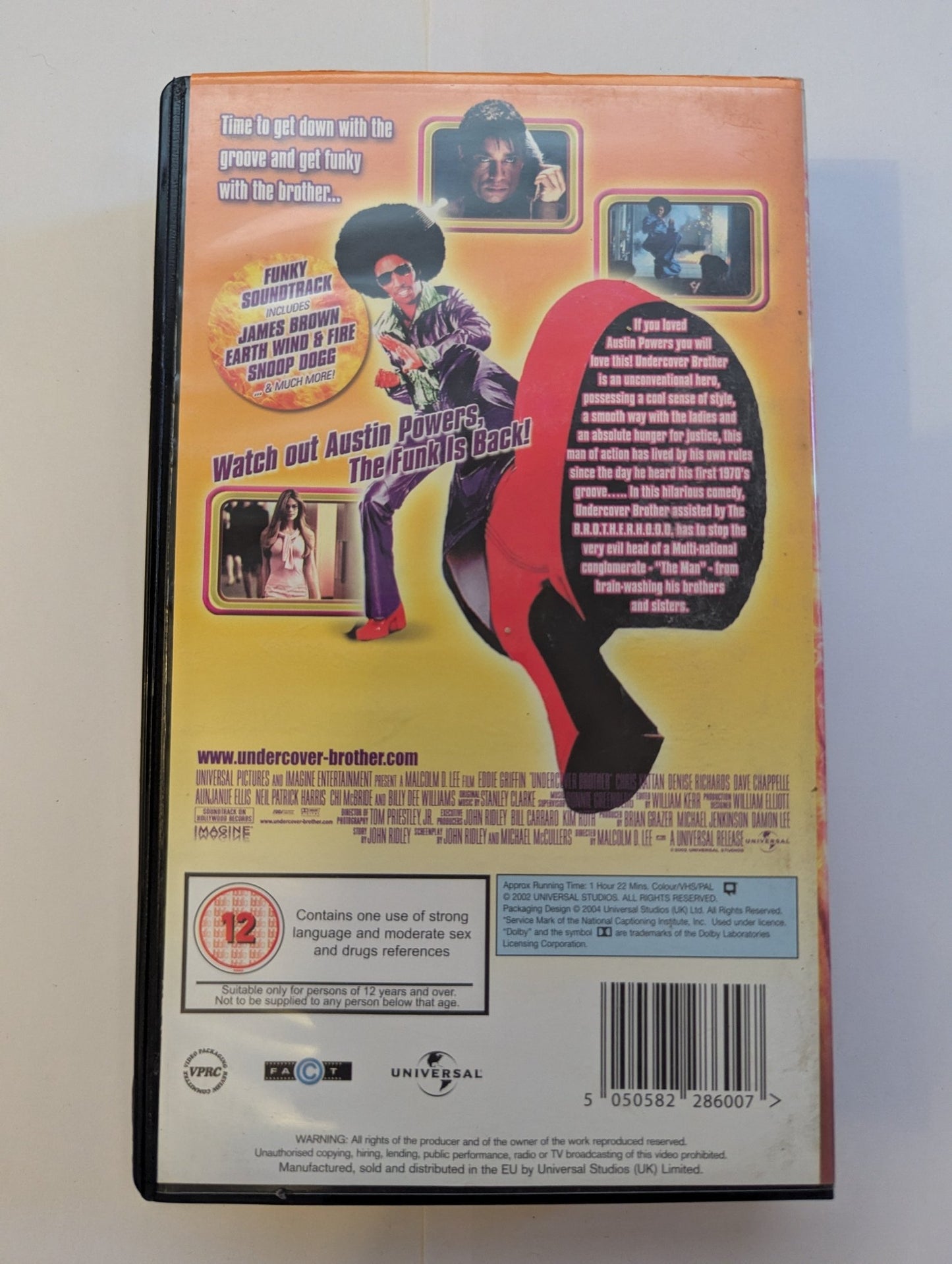 Undercover Brother (2002) VHS Video - Flippin Retro Video Shop