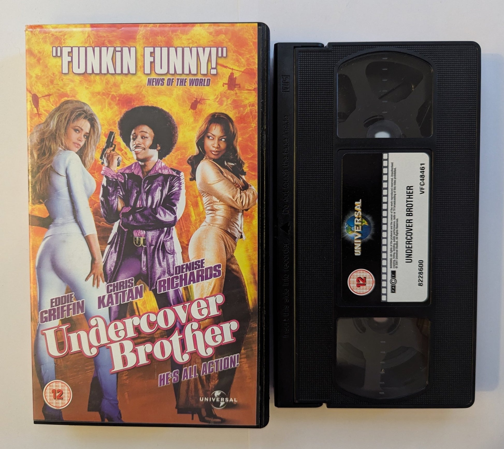 Undercover Brother (2002) VHS Video - Flippin Retro Video Shop