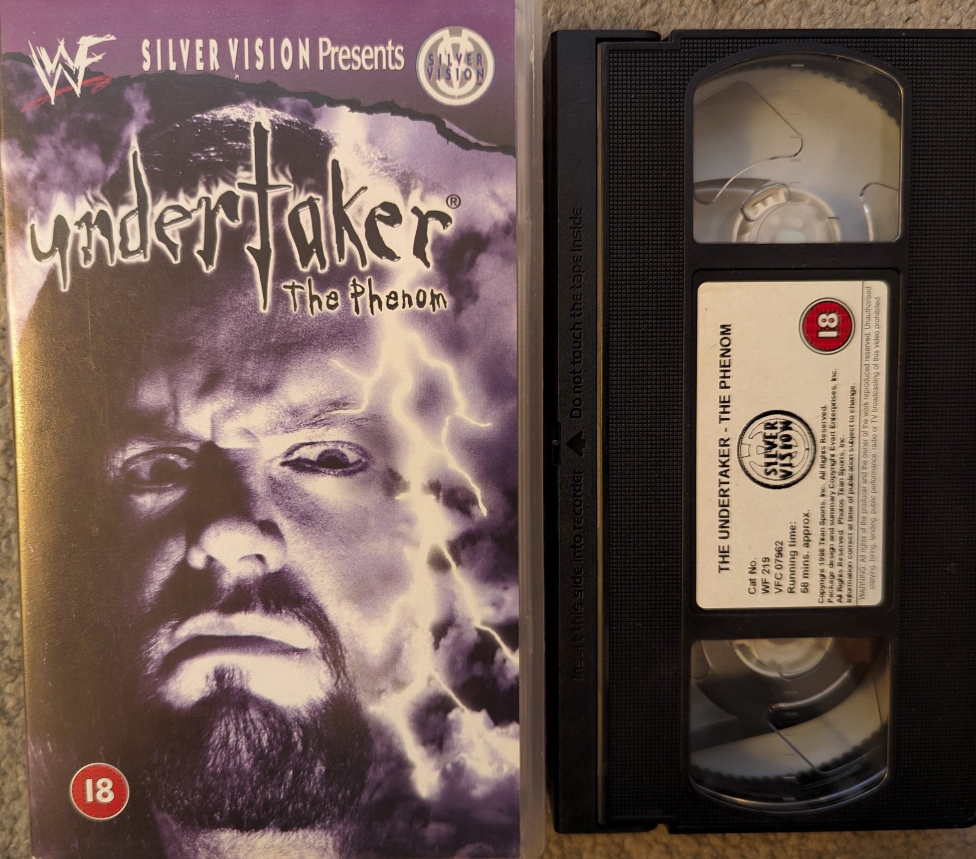 Undertaker The Phnom VHS Video - Flippin Retro Video Shop