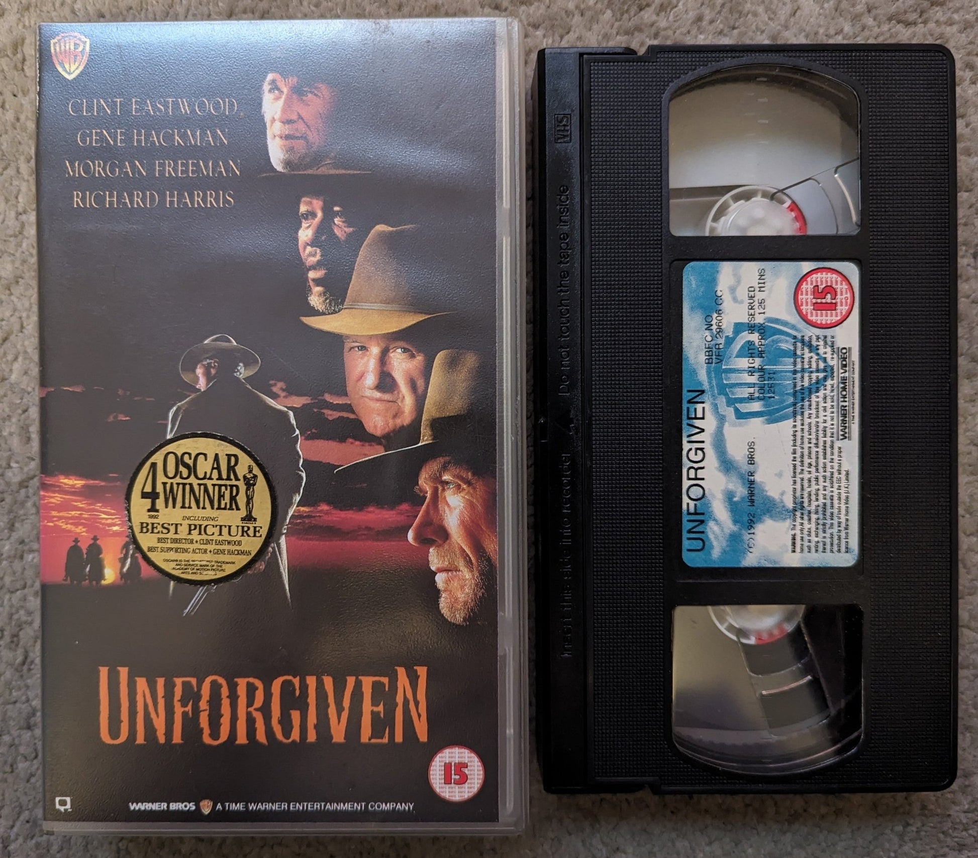 Unforgiven (1992) VHS Video - Flippin Retro Video Shop