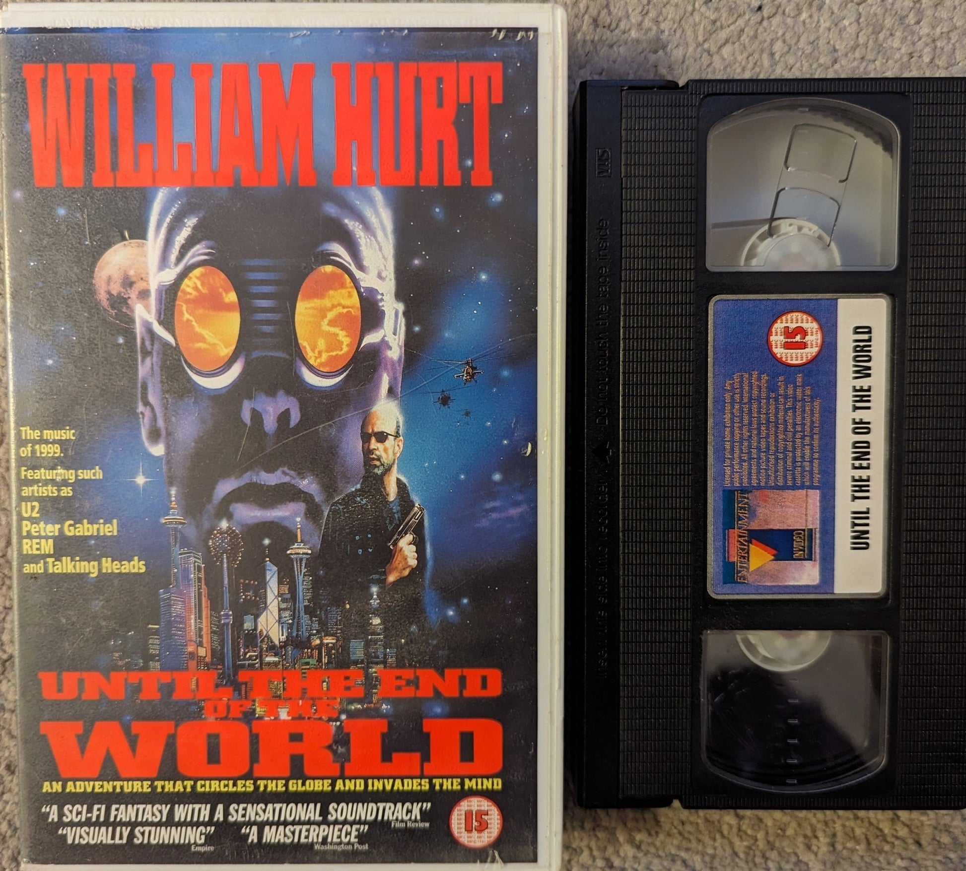 Until The End Of The World (1991) VHS Video Ex Rental - Flippin Retro Video Shop