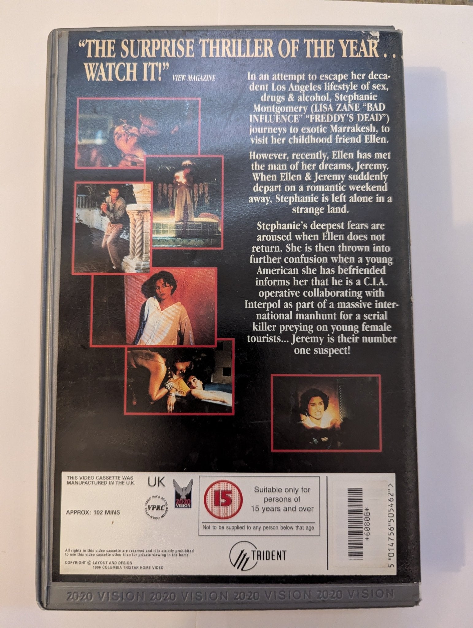 Unveiled (1994) VHS Video Ex Rental - Flippin Retro Video Shop