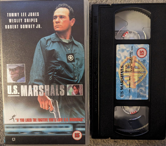 U.S Marshalls (1998) VHS Video - Flippin Retro Video Shop