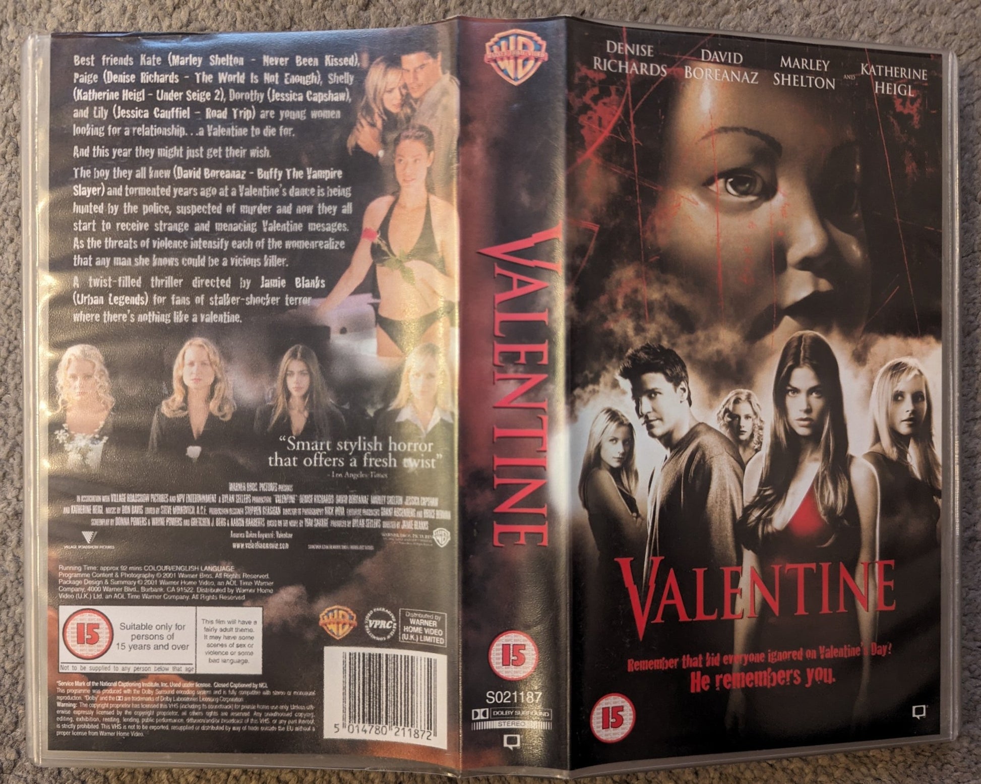 Valentine (2001) VHS Video *Sealed* - Flippin Retro Video Shop