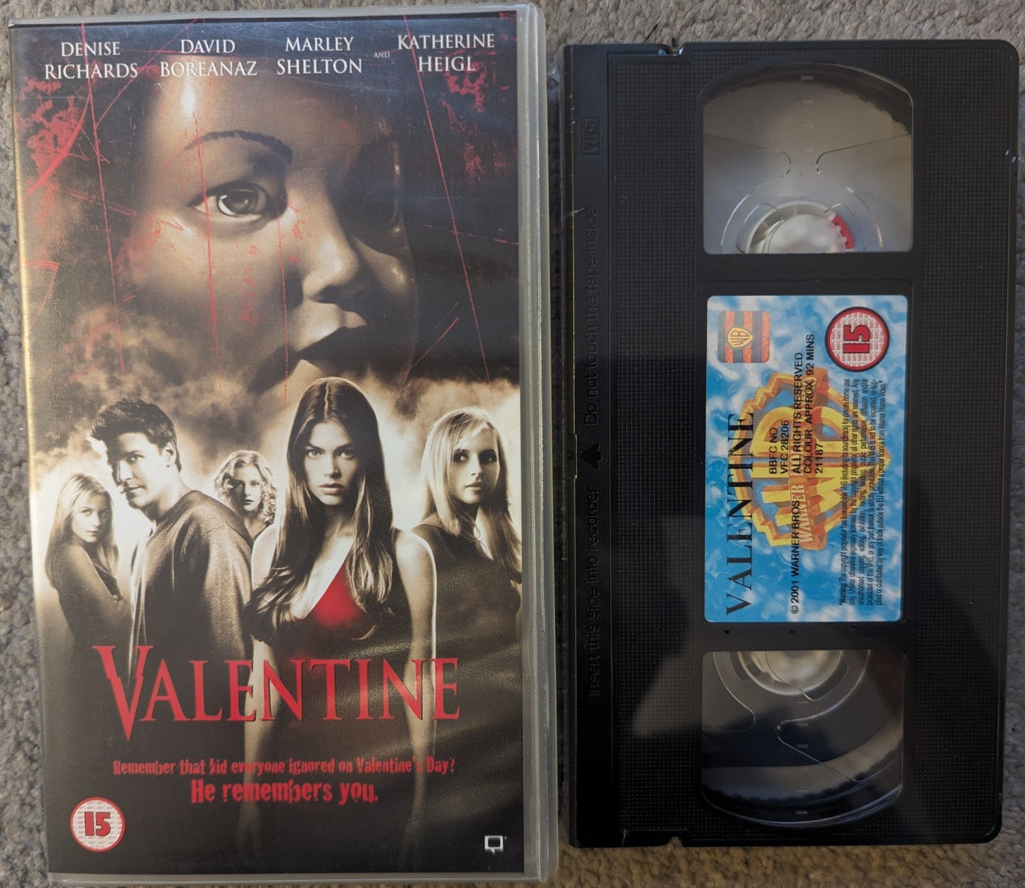 Valentine (2001) VHS Video *Sealed* - Flippin Retro Video Shop