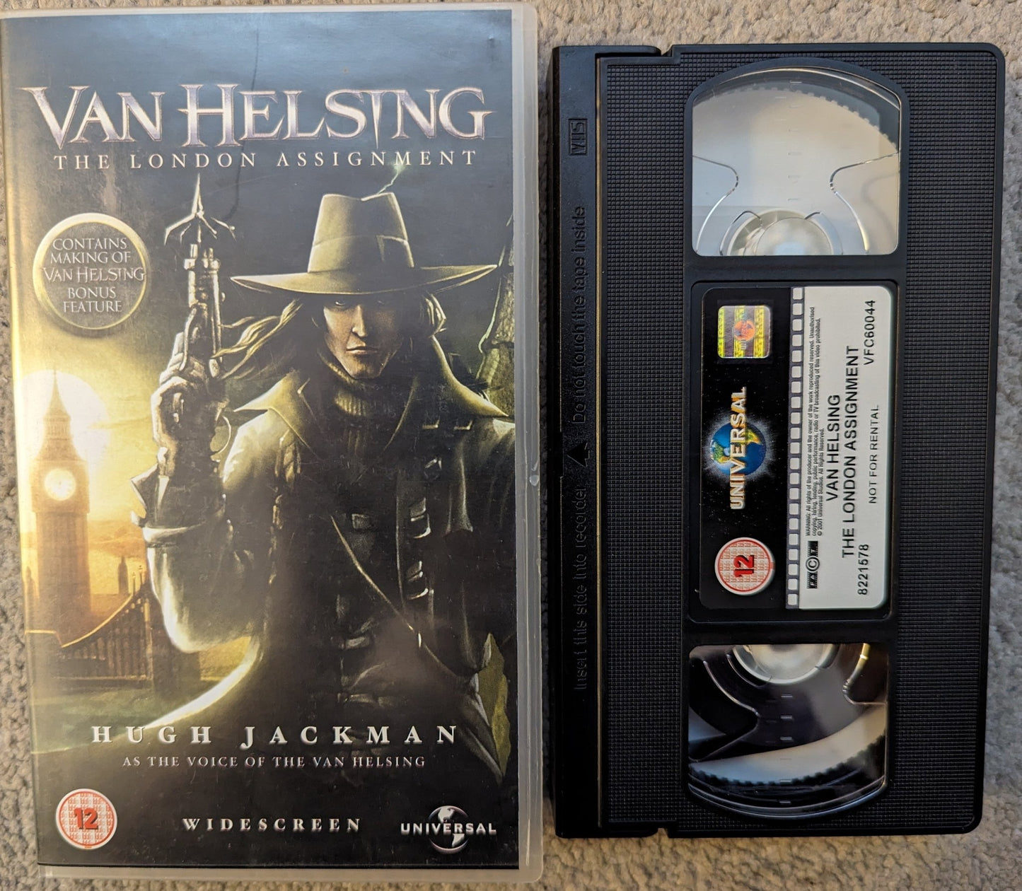 Van Helsing The London Assignment (2004) VHS Video - Flippin Retro Video Shop