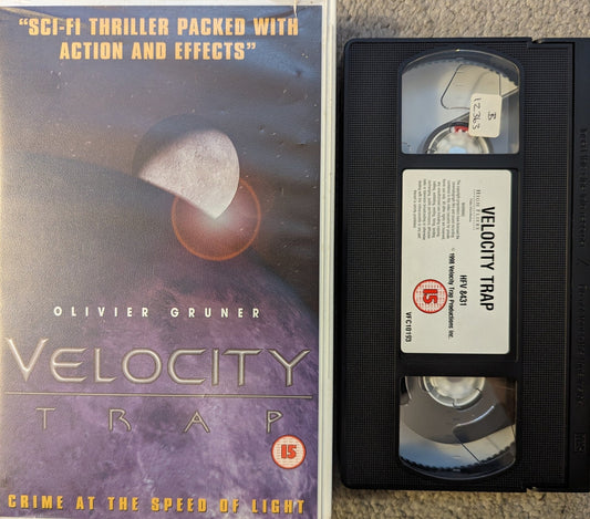 Velocity (1999) VHS Video Ex Rental - Flippin Retro Video Shop