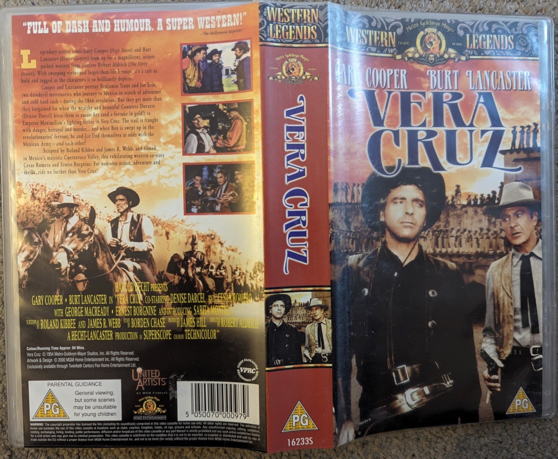 Vera Cruz (1954) VHS Video *sealed* - Flippin Retro Video Shop