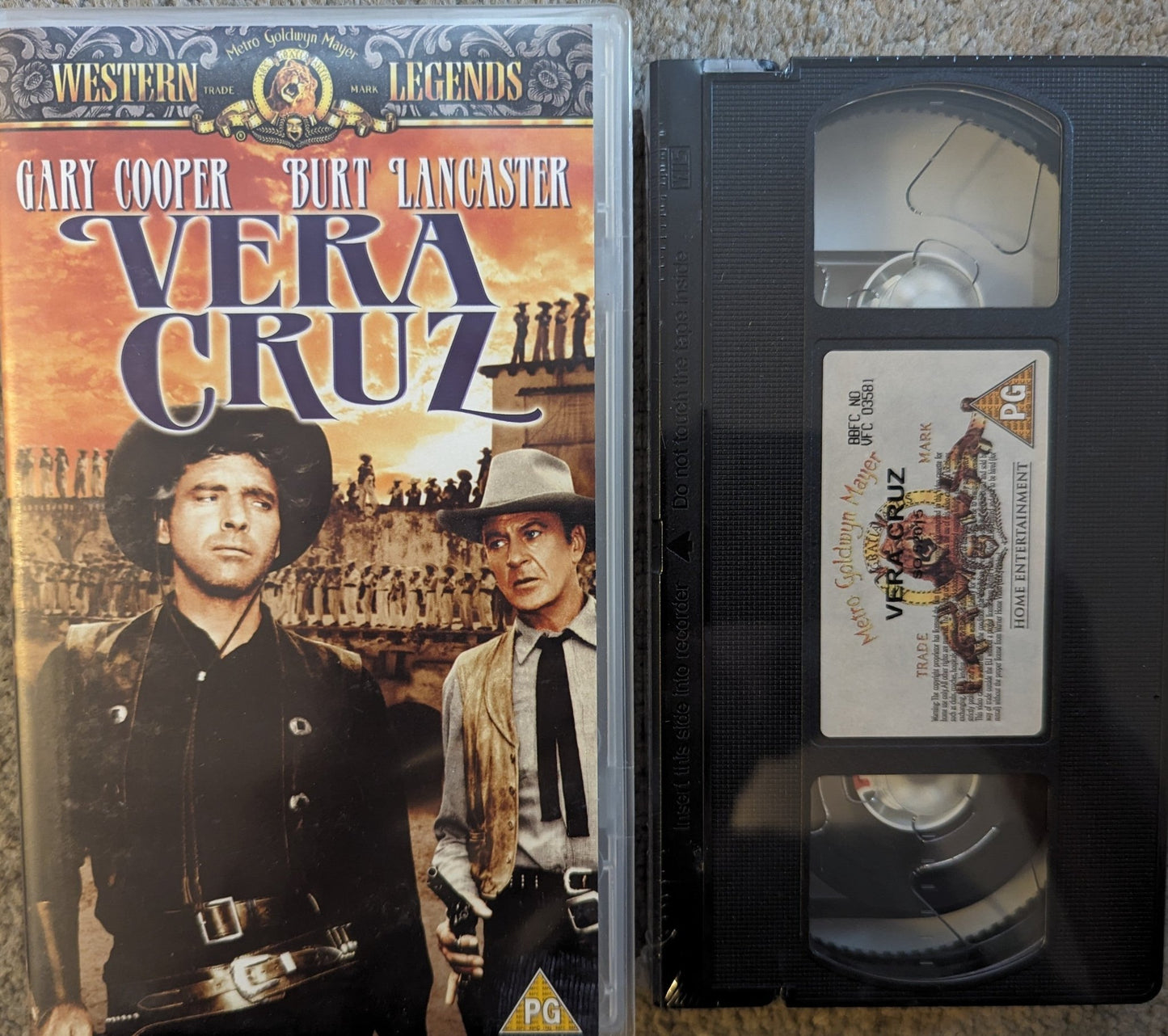 Vera Cruz (1954) VHS Video *sealed* - Flippin Retro Video Shop