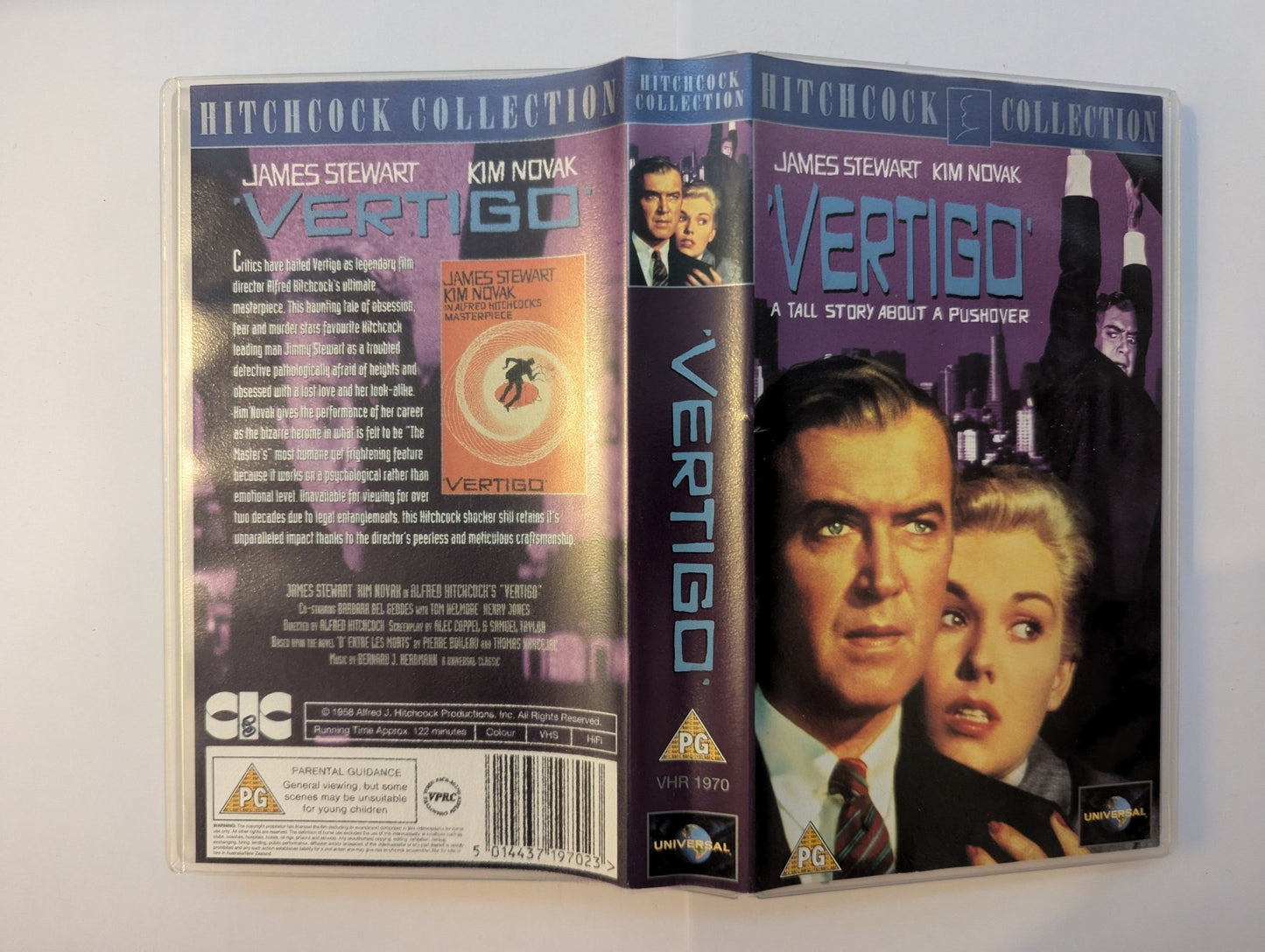 Vertigo (1958) VHS Video - Flippin Retro