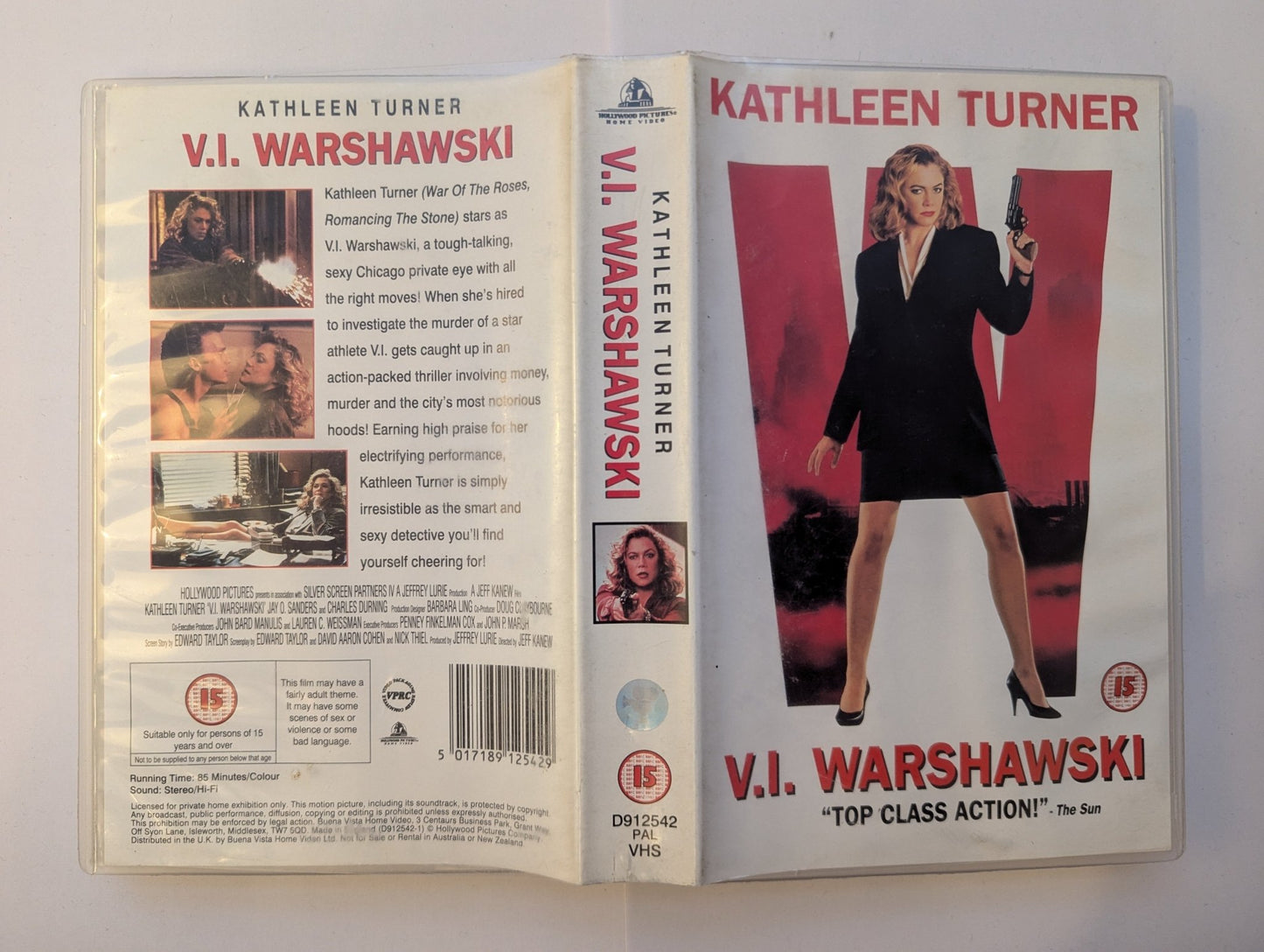 V.I Warshawski (1991) VHS Video Ex Rental - Flippin Retro