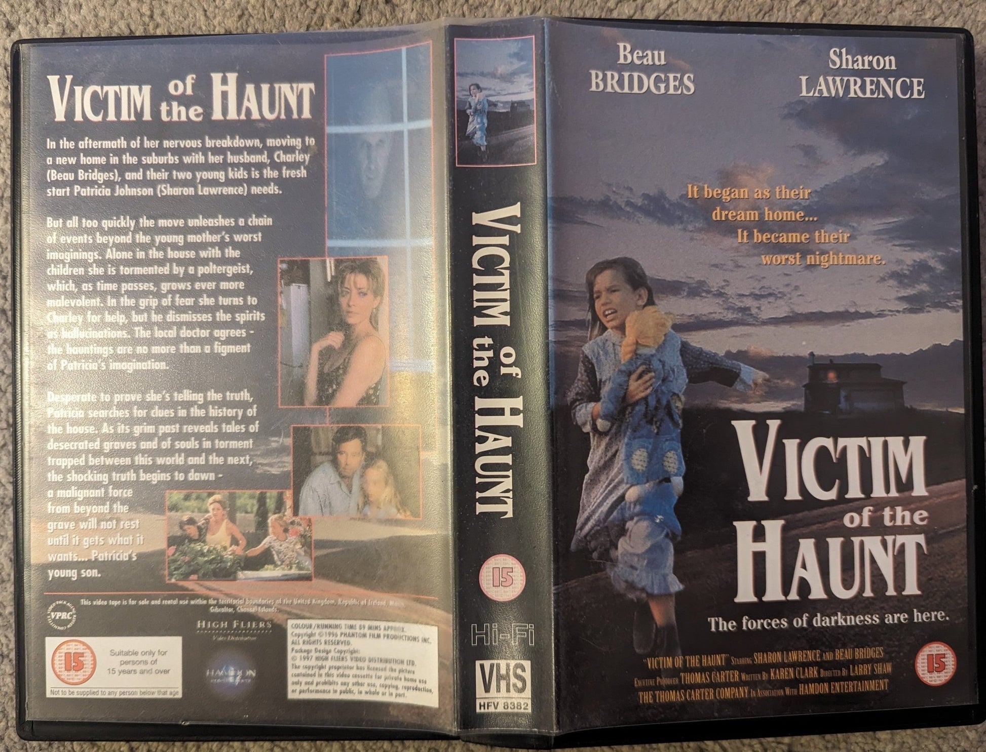 Victim of the Haunt (1996) VHS Video Ex Rental - Flippin Retro Video Shop