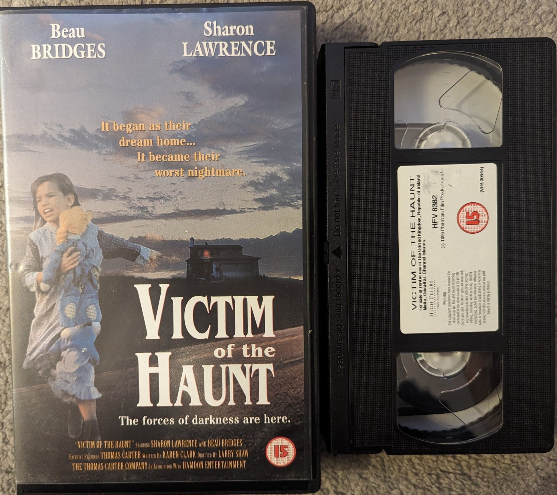 Victim of the Haunt (1996) VHS Video Ex Rental - Flippin Retro Video Shop