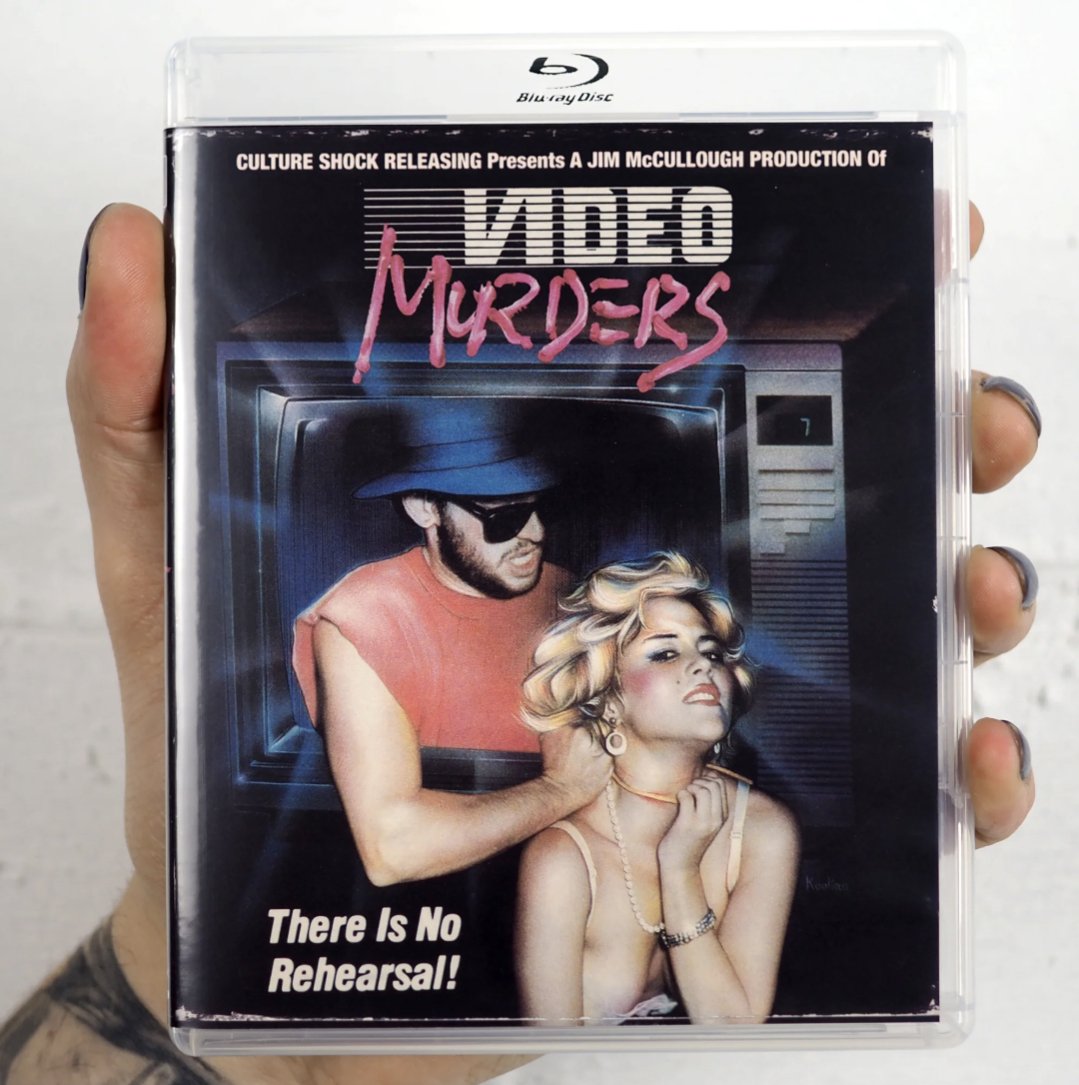 Video Murders (1988) Blu Ray Culture Shock - Flippin Retro Video Shop