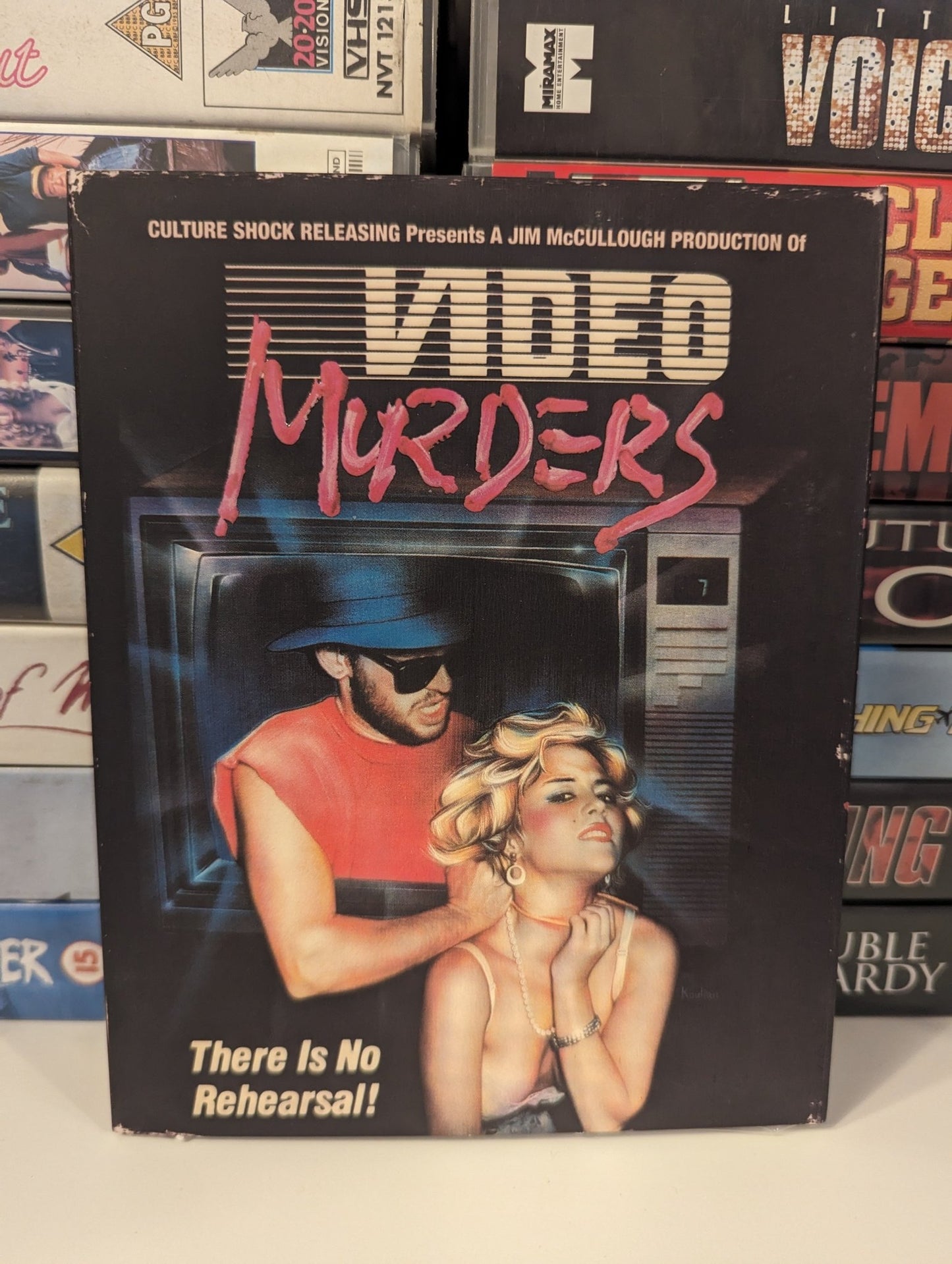 Video Murders (1988) Blu Ray Culture Shock - Flippin Retro Video Shop