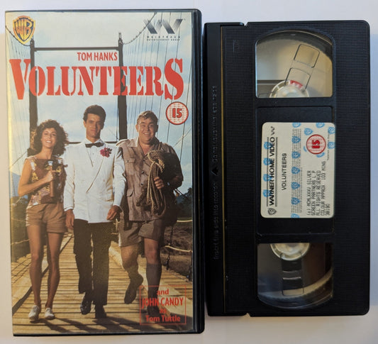 Volunteers (1985) VHS Video - Flippin Retro Video Shop