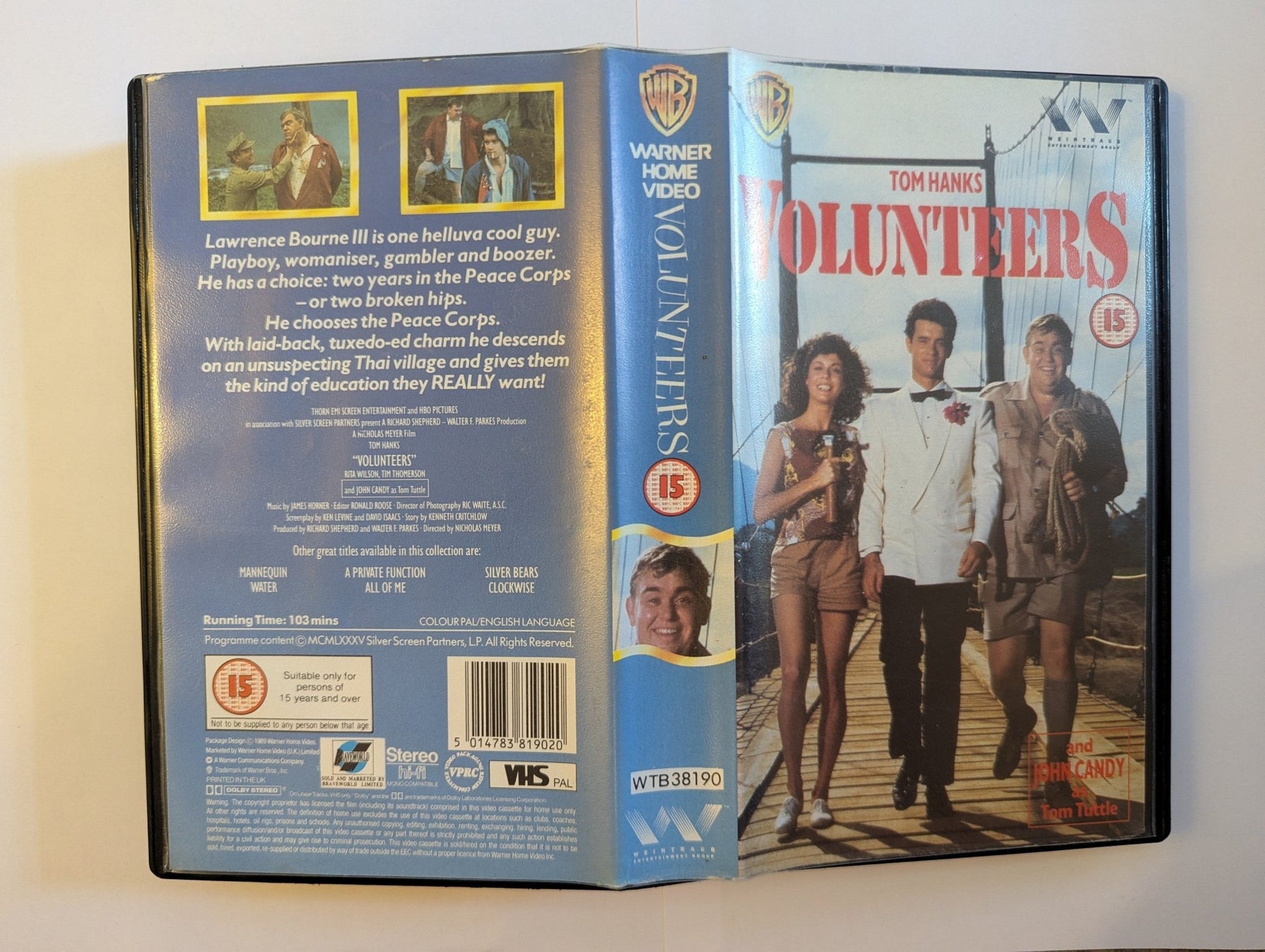 Volunteers (1985) VHS Video - Flippin Retro Video Shop