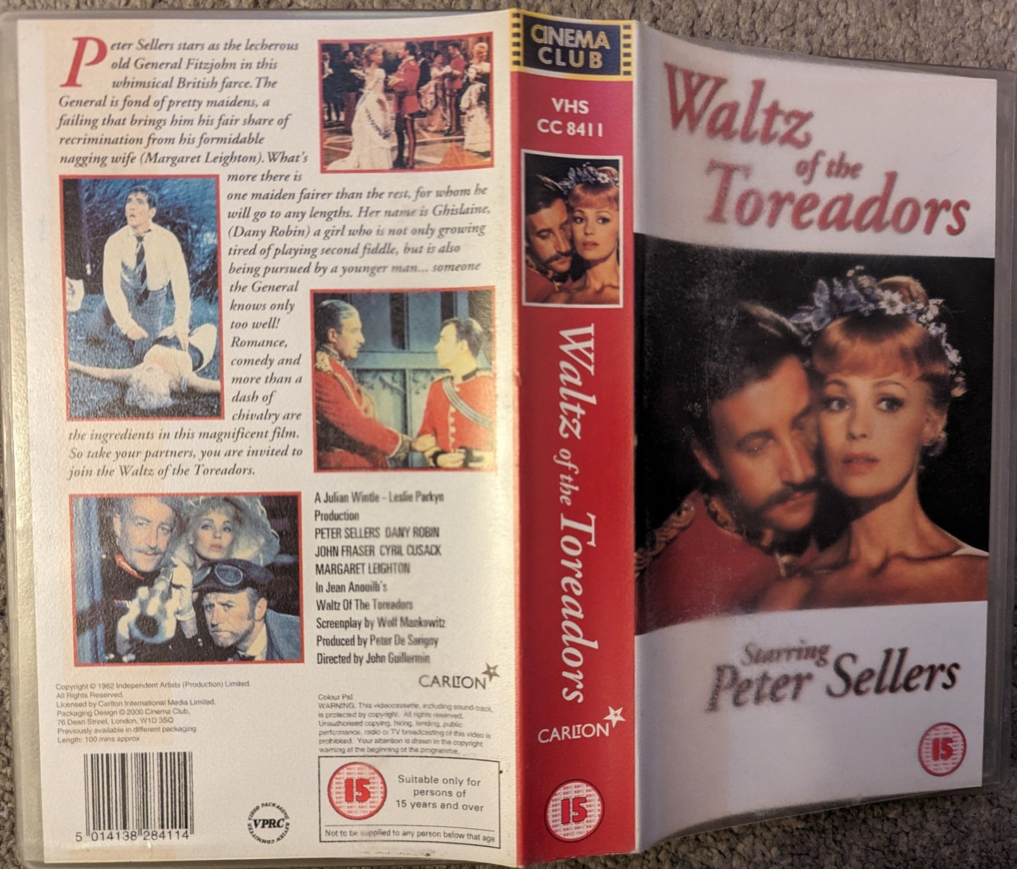 Waltz Of The Toreadors (1962) VHS Video - Flippin Retro Video Shop