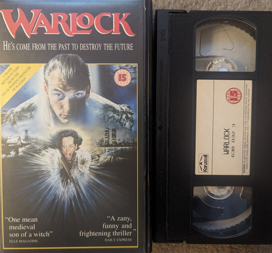 Warlock (1989) VHS Video - Flippin Retro Video Shop