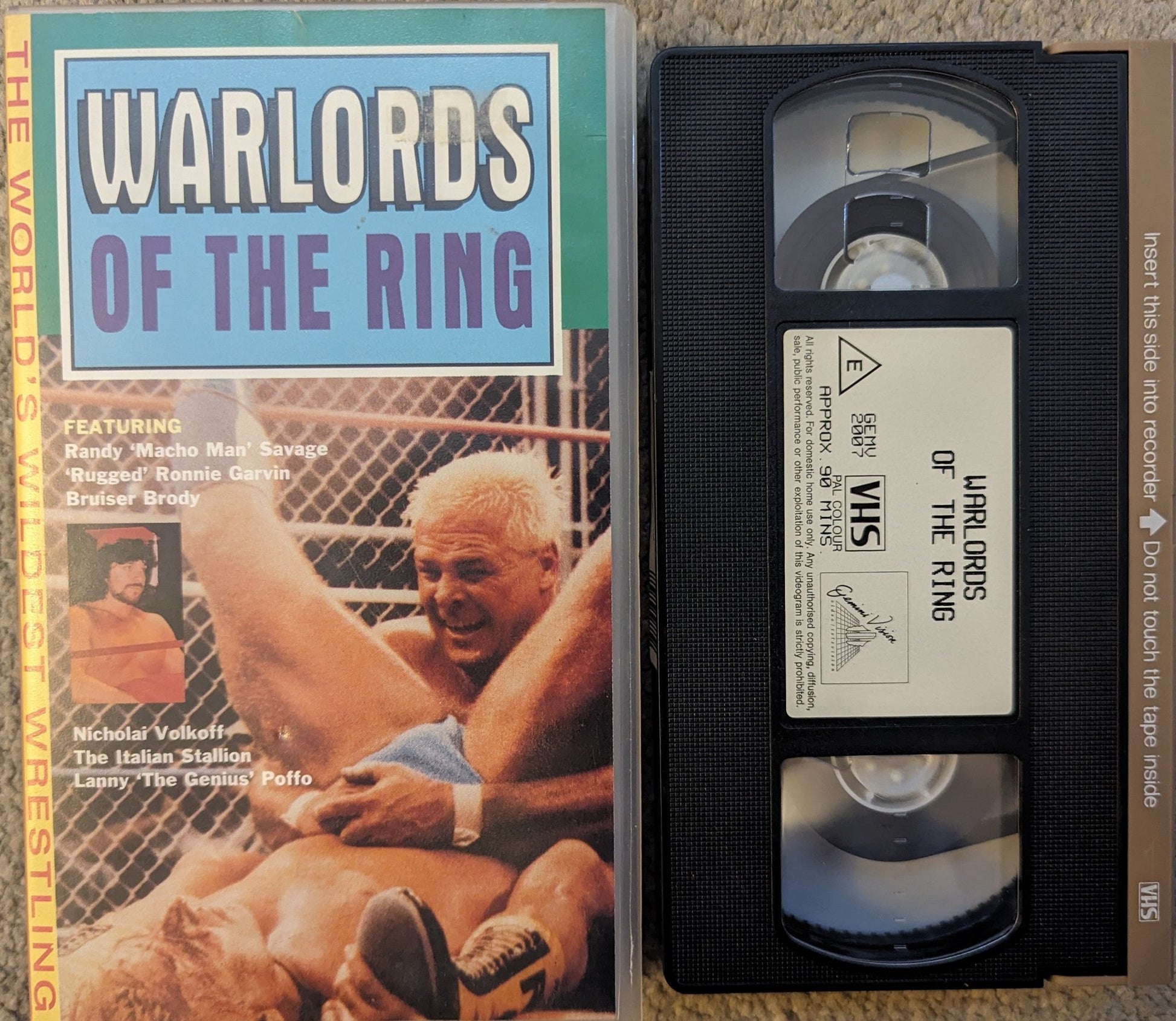 Warlords Of The Ring VHS Video - Flippin Retro Video Shop