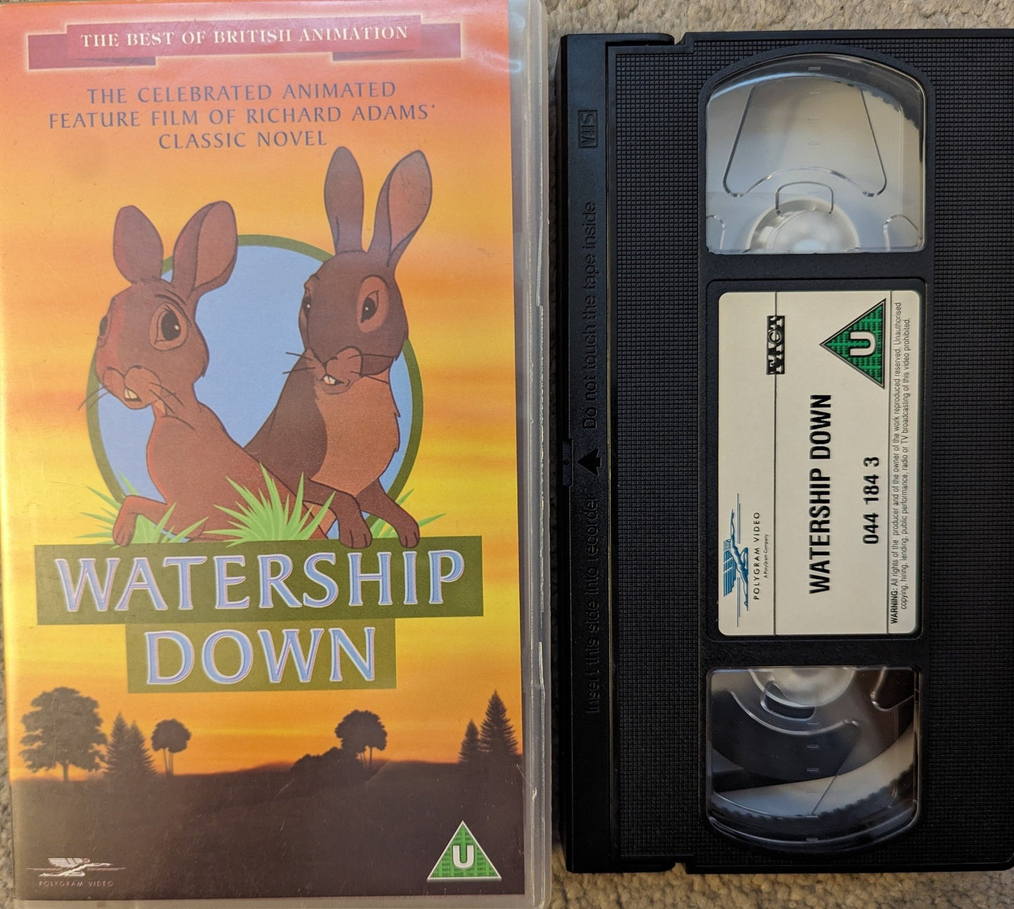 Watership Down (1978) VHS Video - Flippin Retro Video Shop