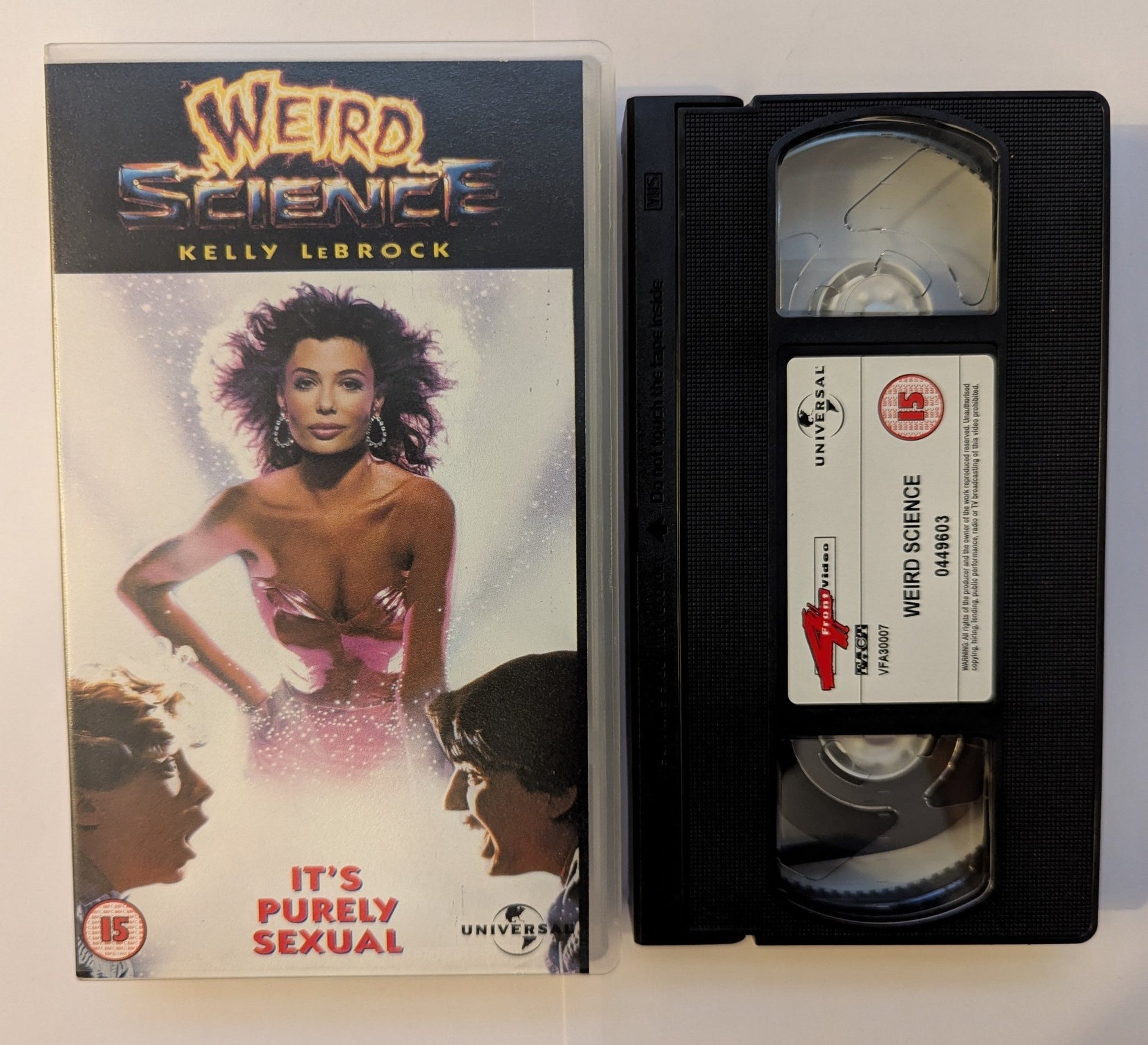 Weird Science (1985) VHS Video - Flippin Retro Video Shop