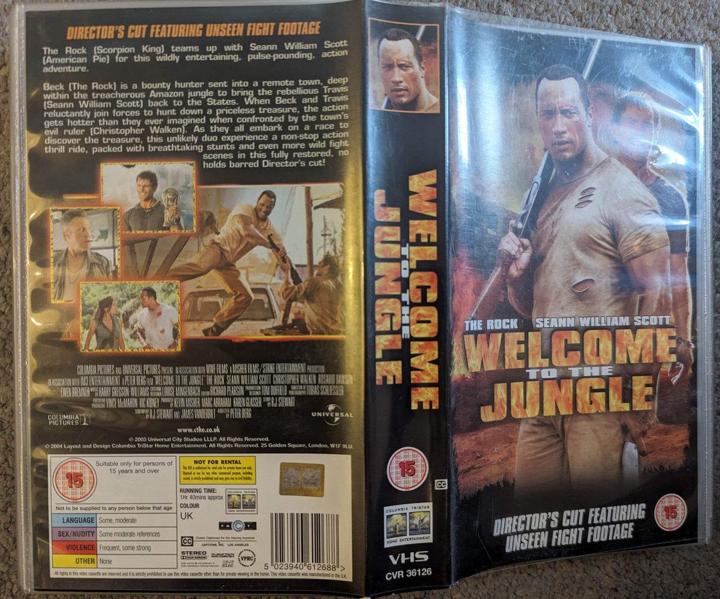 Welcome To The Jungle (2003) VHS Video - Flippin Retro Video Shop