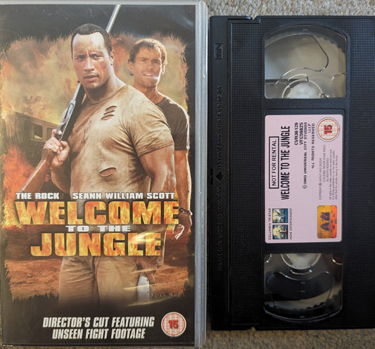 Welcome To The Jungle (2003) VHS Video - Flippin Retro Video Shop