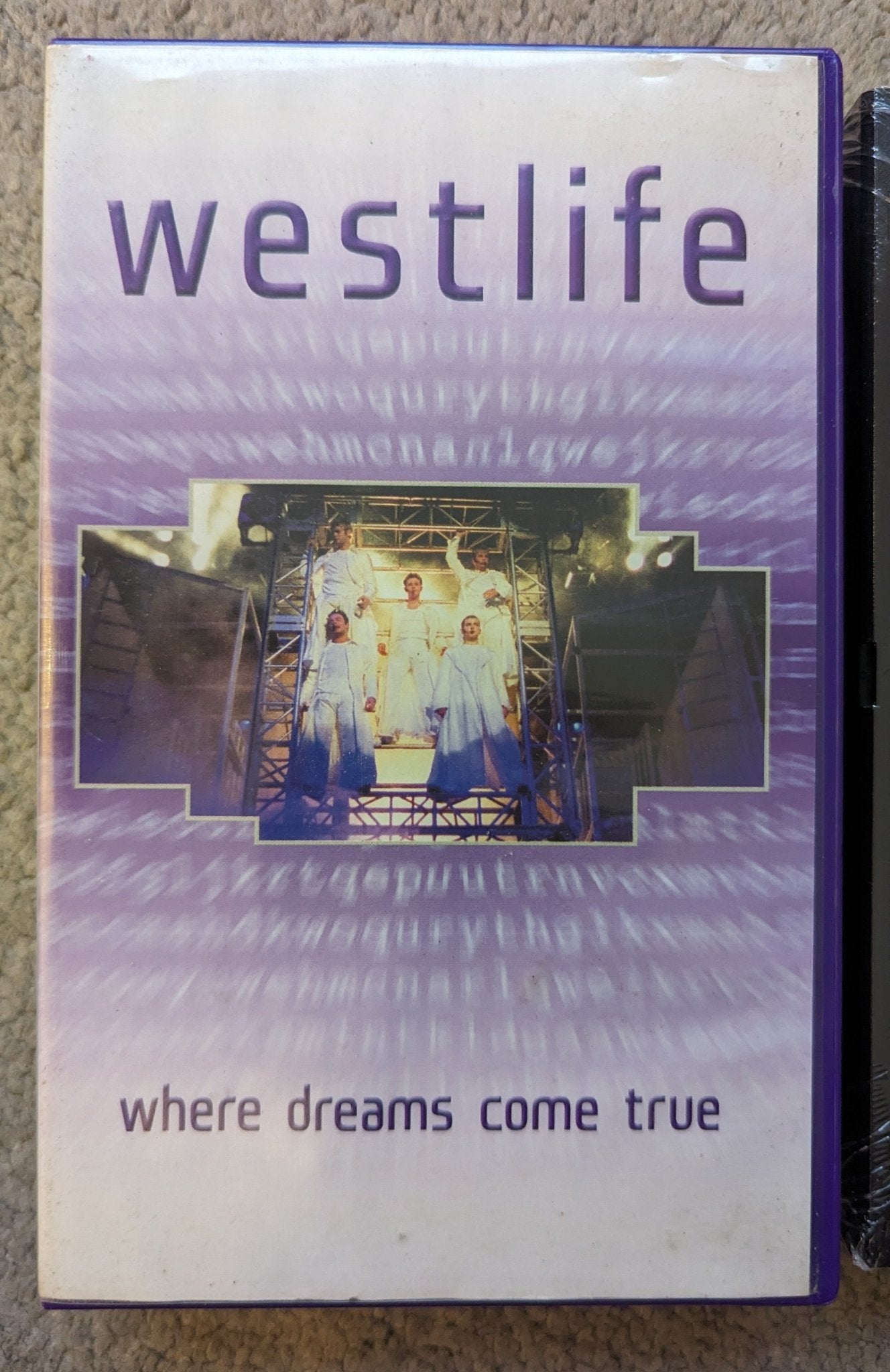 Westlife Where Dreams Come True (2001) VHS Video *Sealed* - Flippin Retro Video Shop