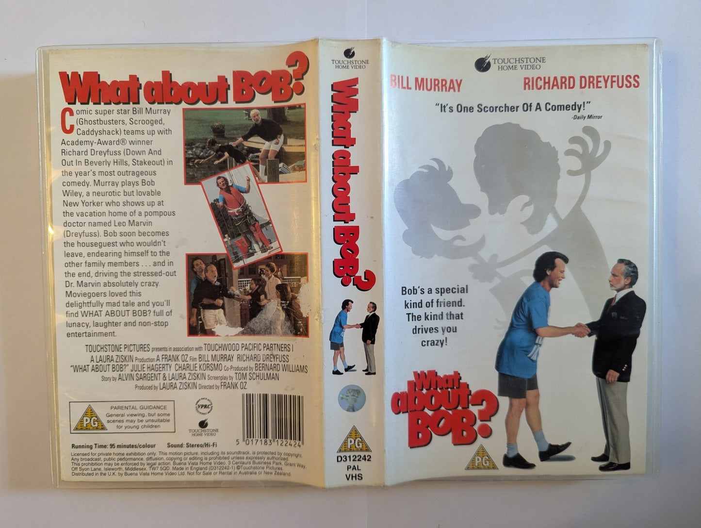 What About Bob? (1991) VHS Video Ex Rental - Flippin Retro Video Shop