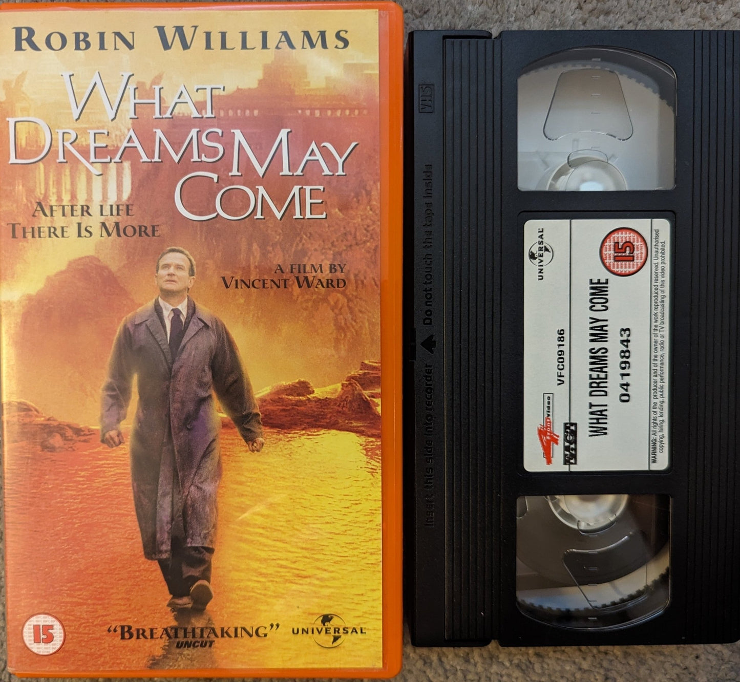 What Dreams May Come (1998) VHS Video - Flippin Retro Video Shop