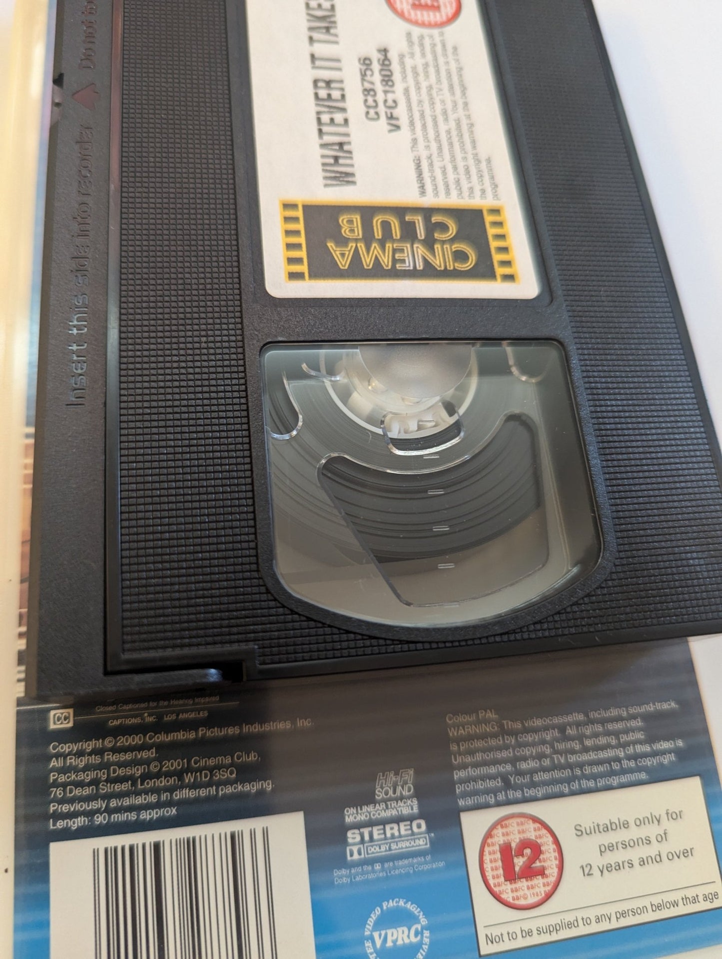 Whatever It Takes (2000) VHS Video - Flippin Retro Video Shop