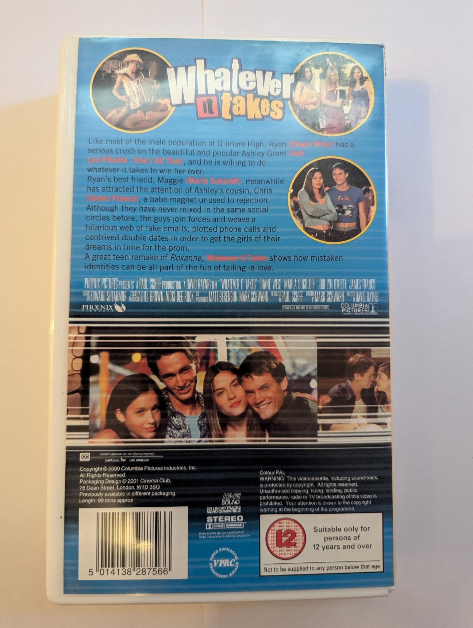 Whatever It Takes (2000) VHS Video - Flippin Retro Video Shop