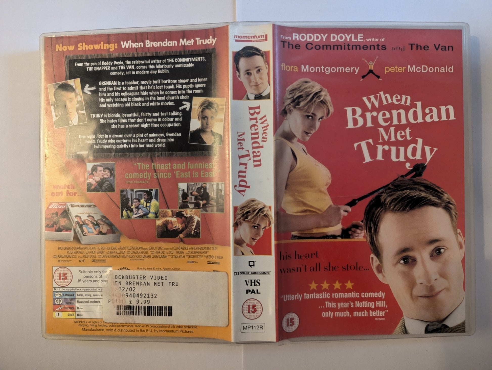 When Brendan Met Trudy (2000) VHS Video Ex Rental - Flippin Retro