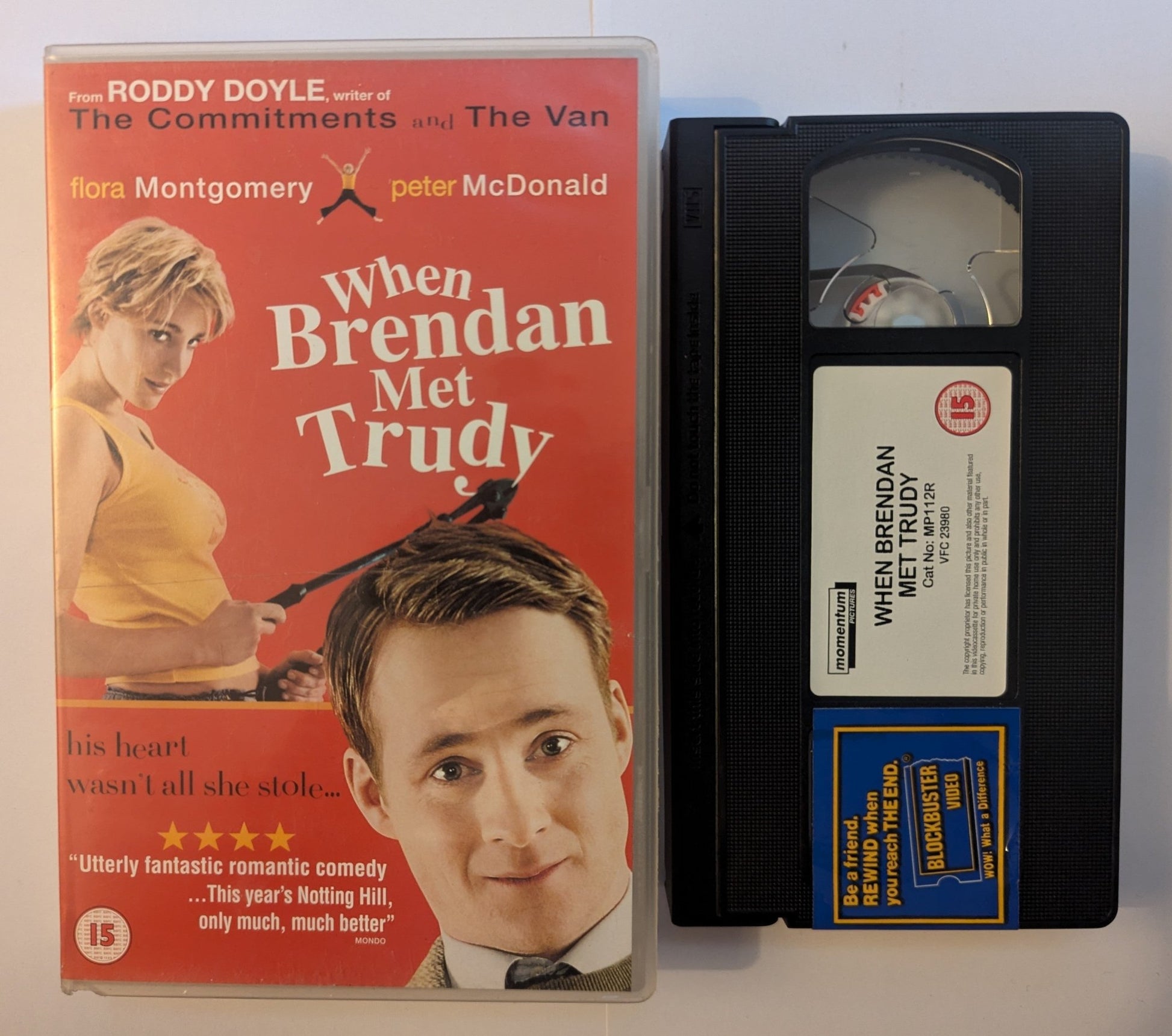 When Brendan Met Trudy (2000) VHS Video Ex Rental - Flippin Retro