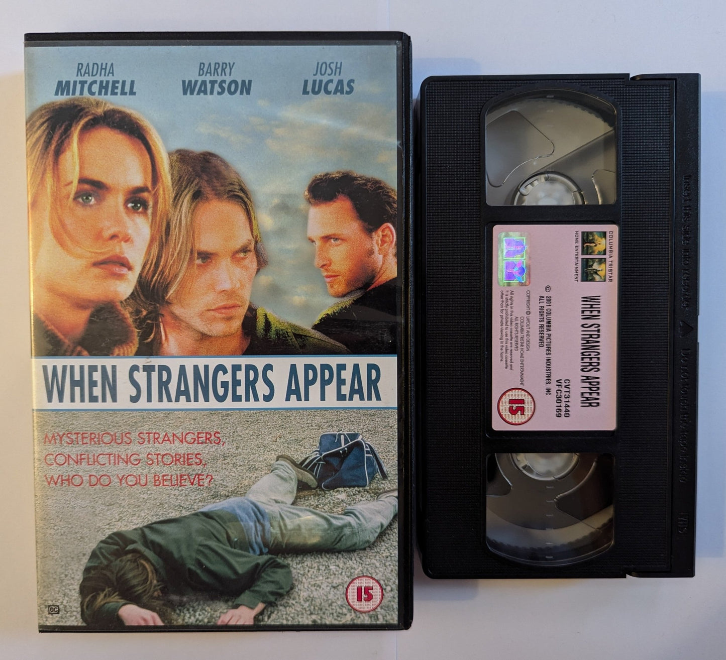 When Strangers Appear (2001) VHS Video Ex Rental - Flippin Retro Video Shop