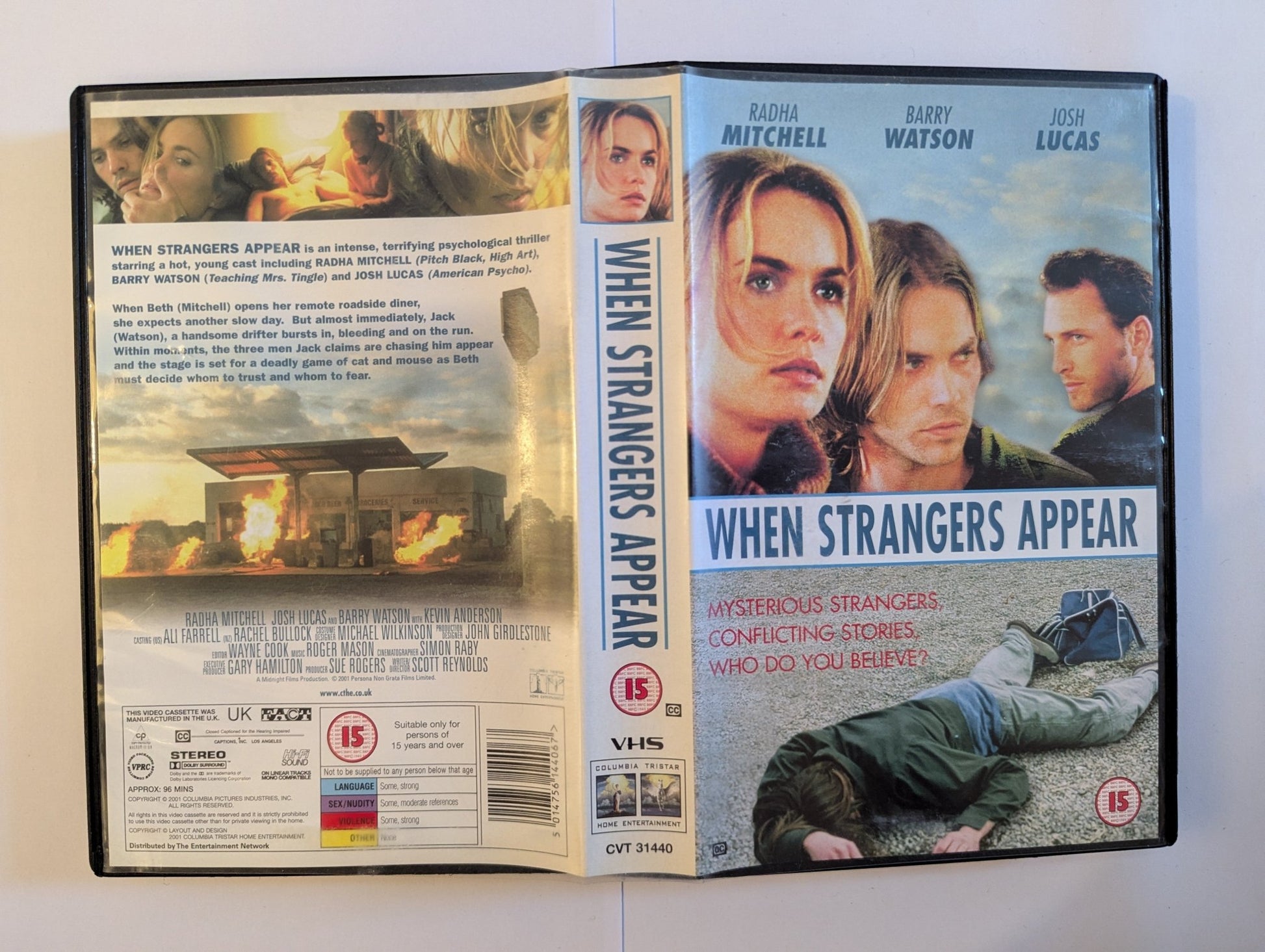 When Strangers Appear (2001) VHS Video Ex Rental - Flippin Retro Video Shop