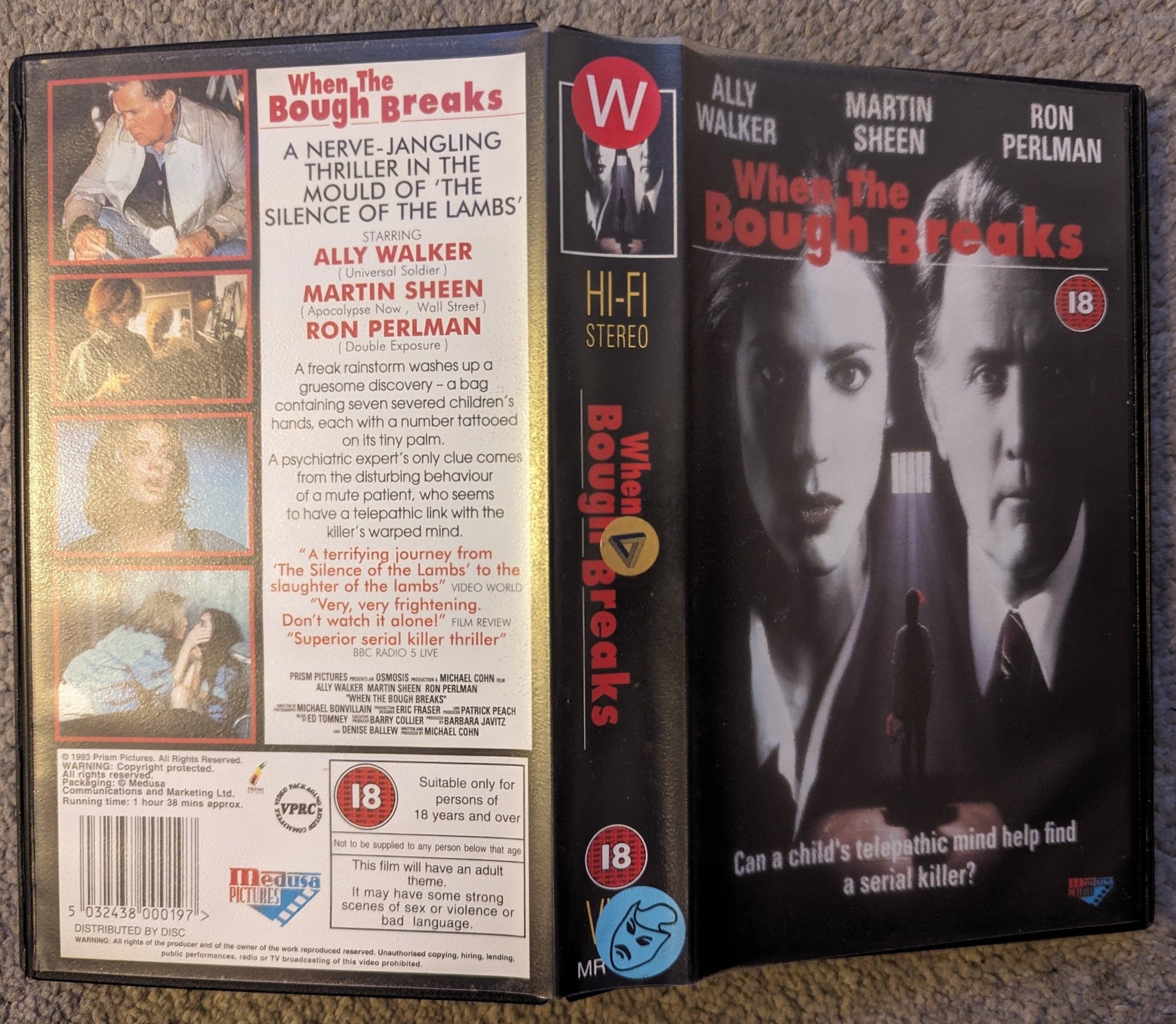 When The Bough Breaks (1994) VHS Video - Flippin Retro Video Shop