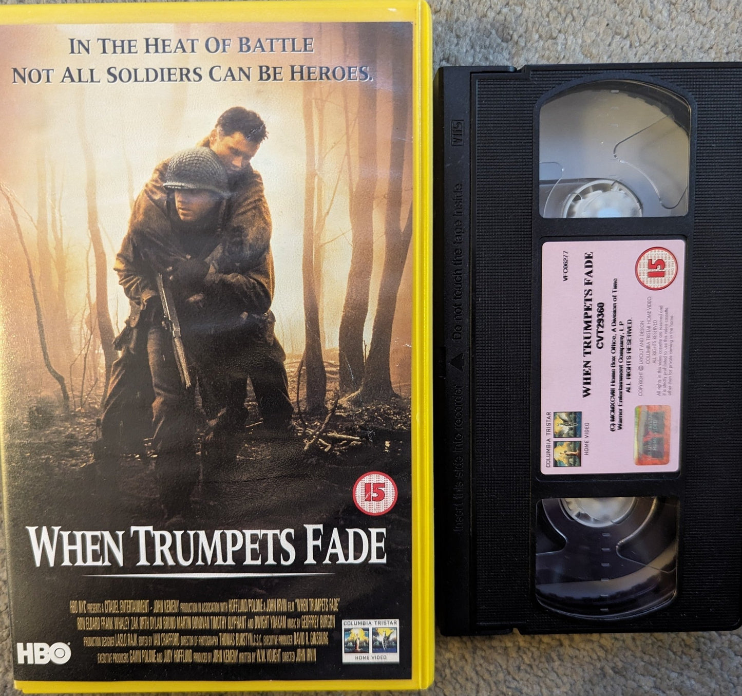 When Trumpets Fade (1998) VHS Video Ex Rental - Flippin Retro Video Shop