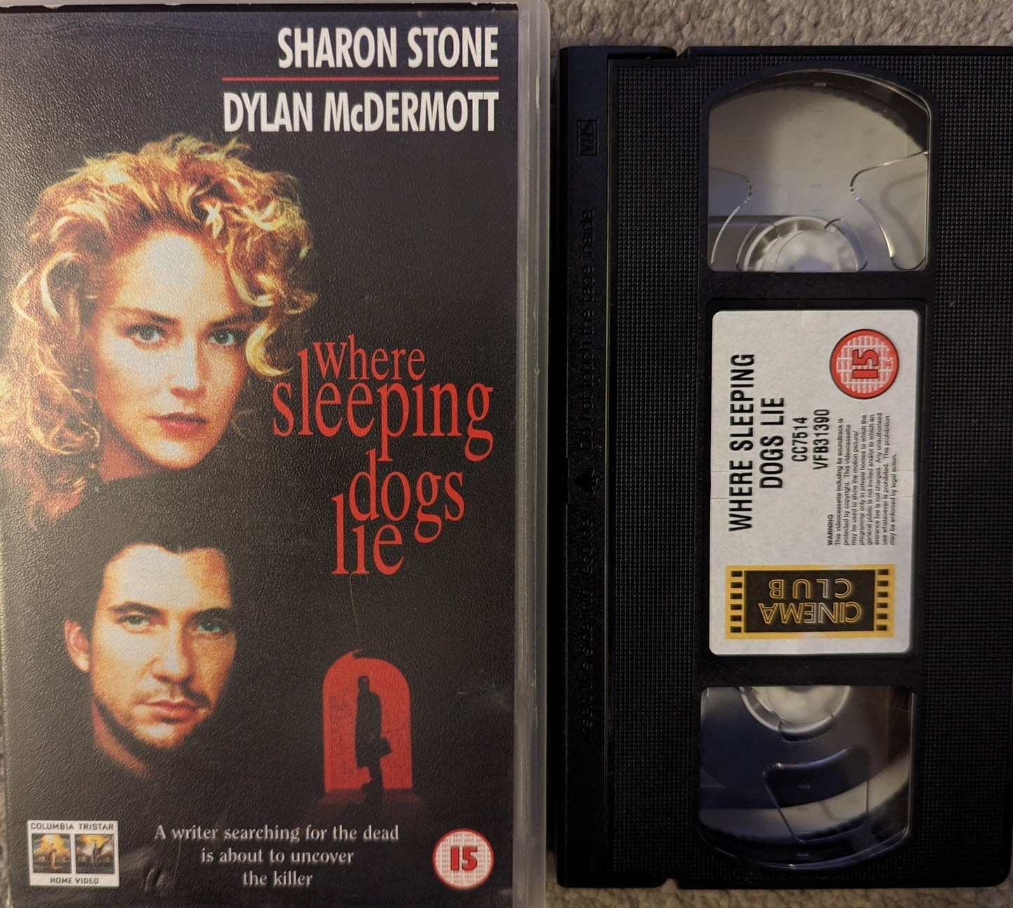 Where Sleeping Dogs Lie (1991) VHS Video - Flippin Retro Video Shop